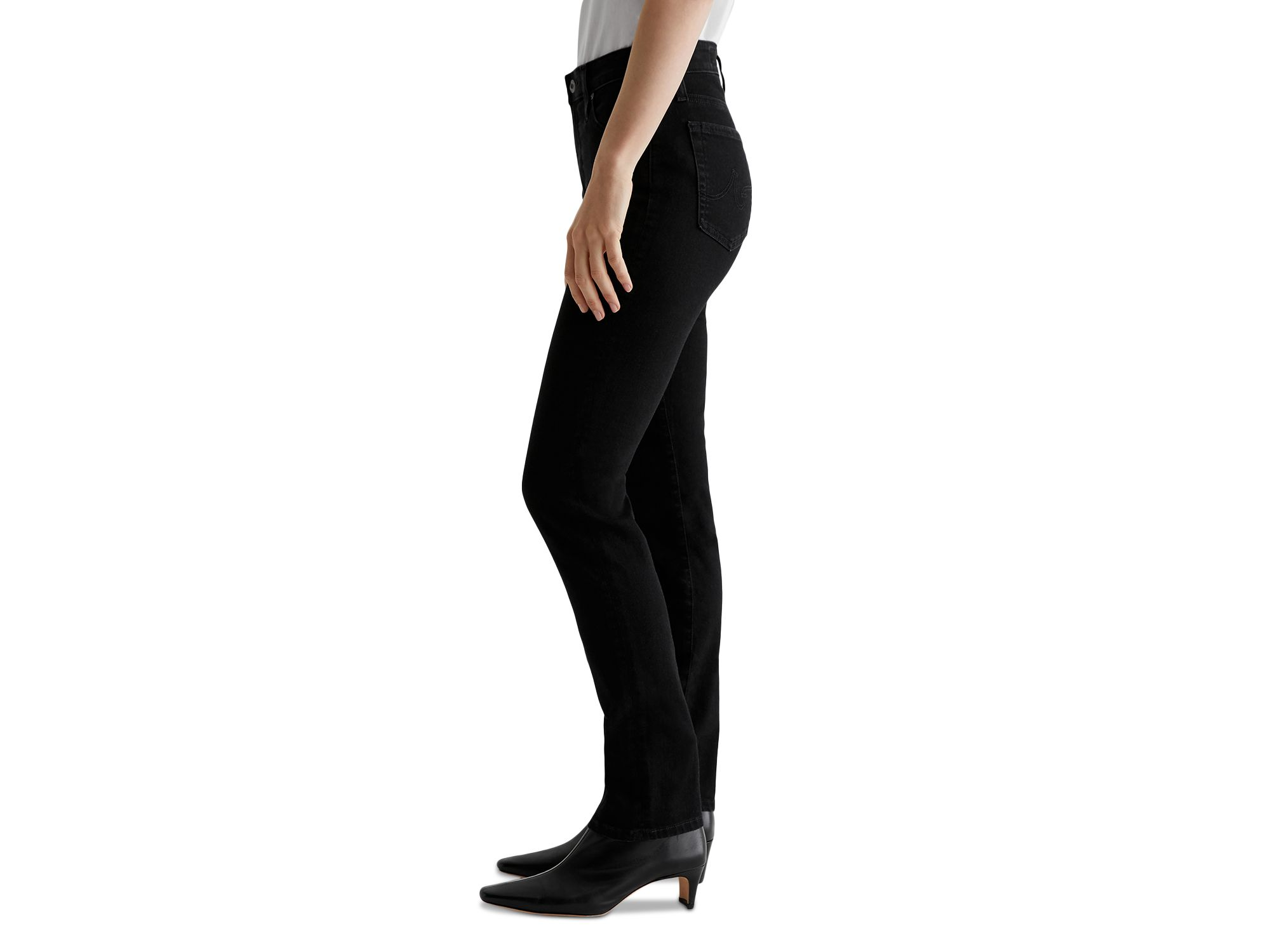 Mari Mid Rise Slim Straight Jeans in Alchemy — Image 7