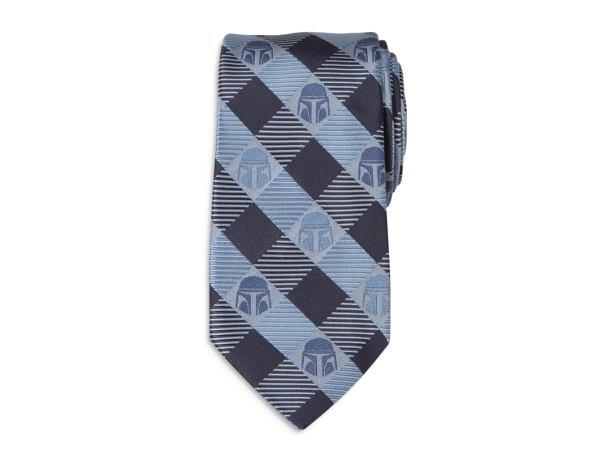 Star Wars Mando Helmet Check Tie — Image 6