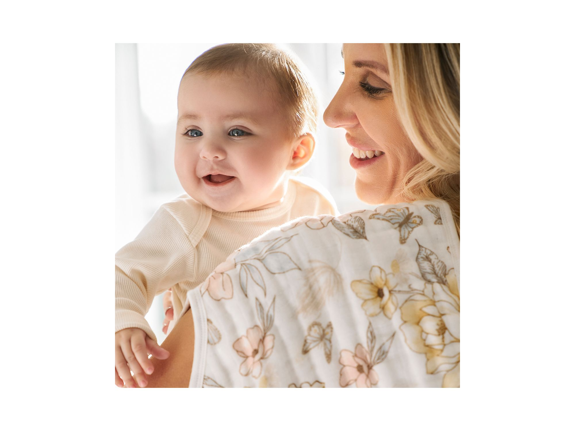 Muslin Reversible Burpy Bibs, 2 Pack — Image 4