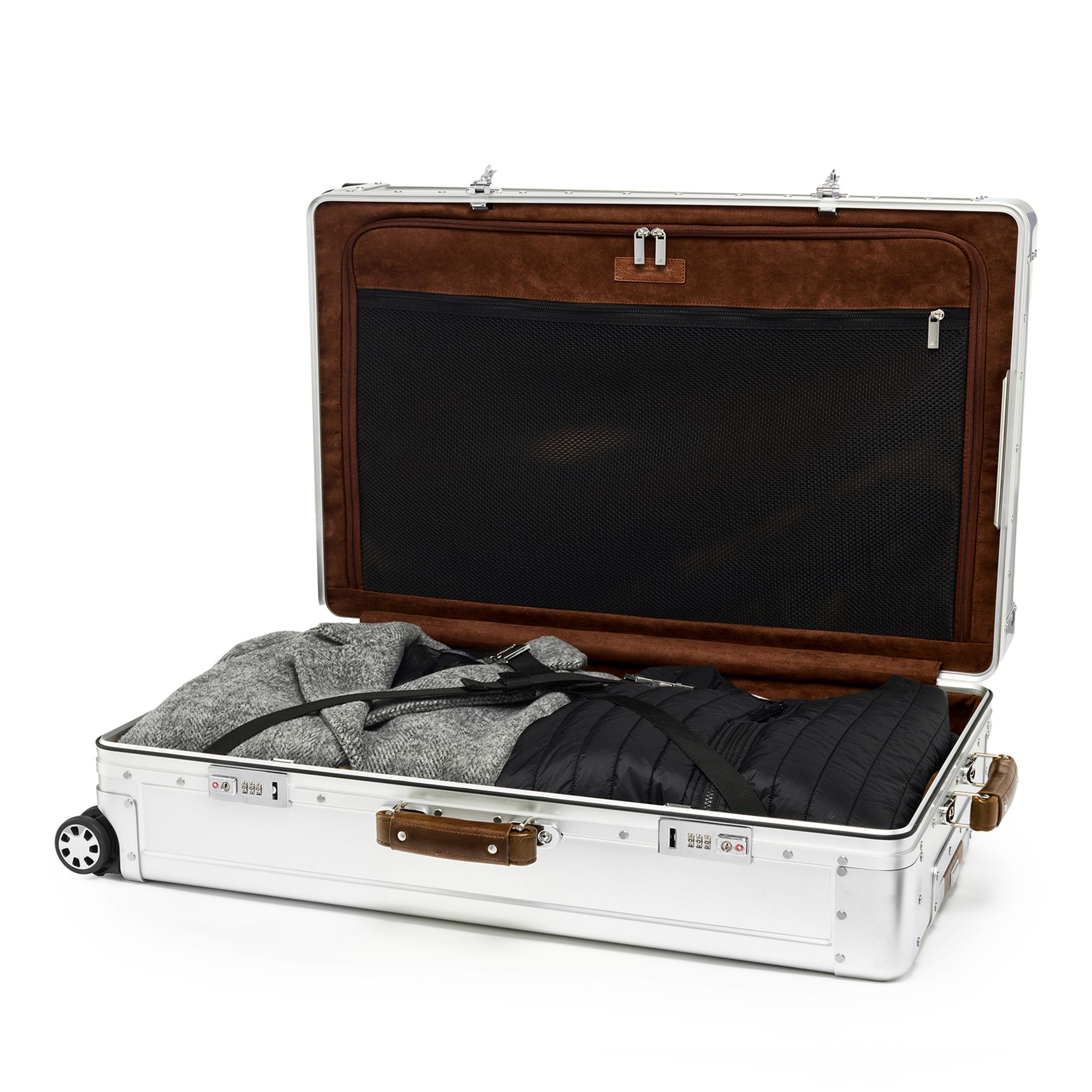 4 Wheel Aluminum 22" Carry On, 40L — Image 3