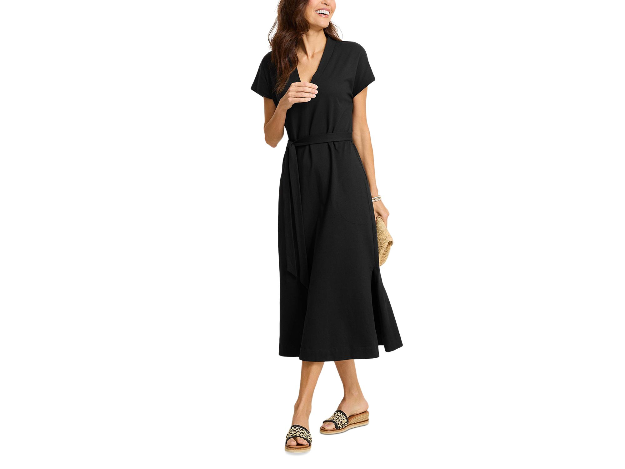 Islandscape Jersey Midi Dress — Image 5