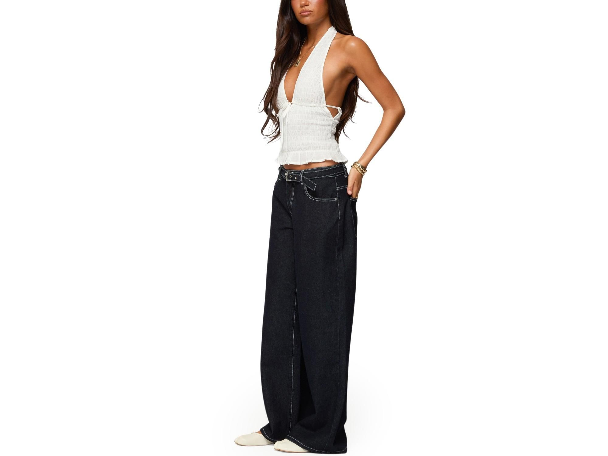 Larissa Scrunch Halter Top — Image 5
