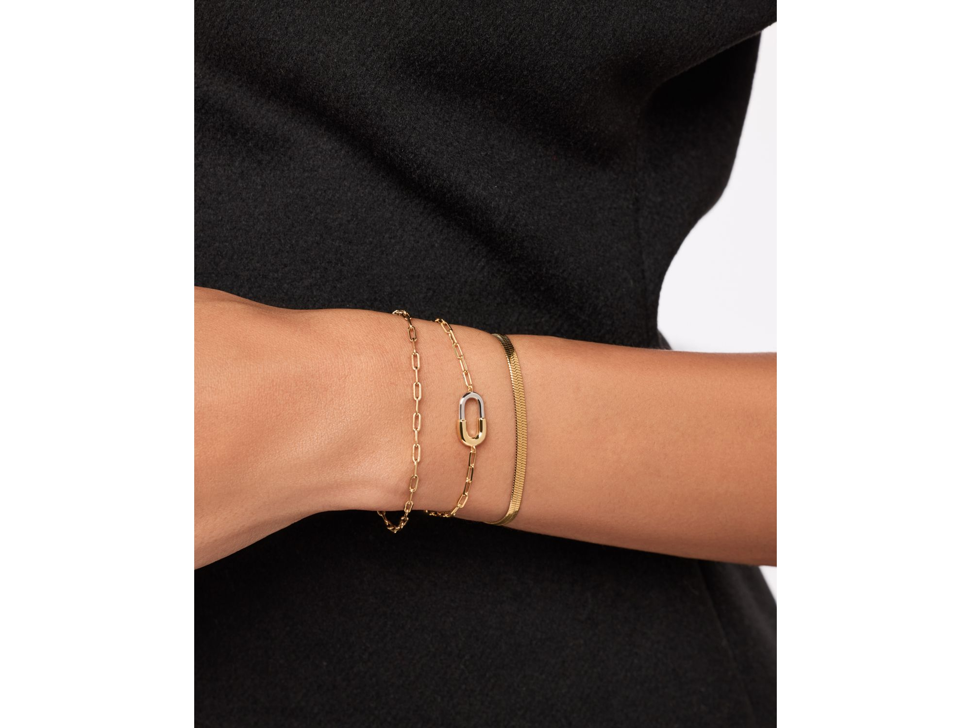 Gold Charm Blake Bracelet — Image 3