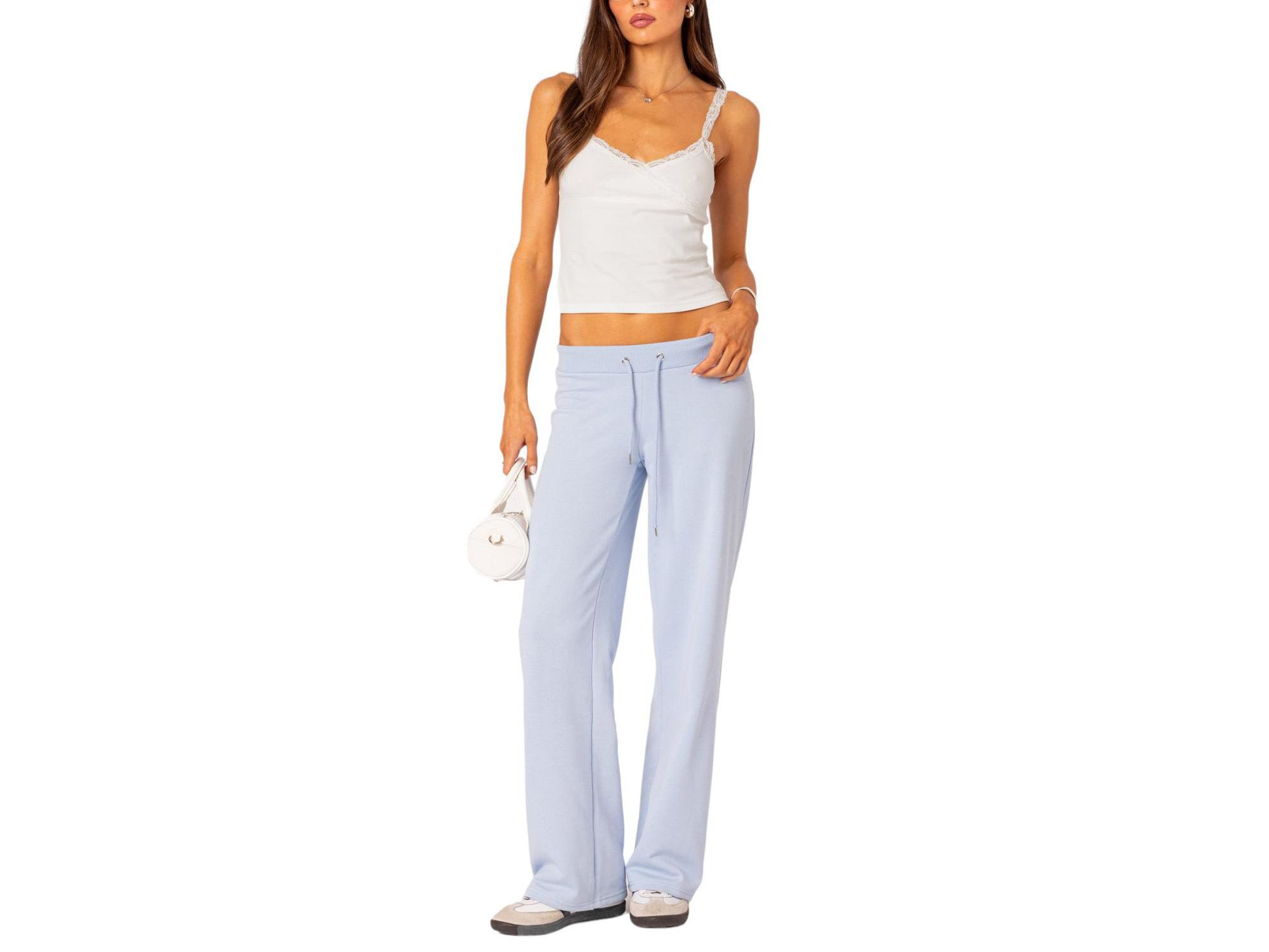 Amilia Lace Trim Tank Top — Image 4