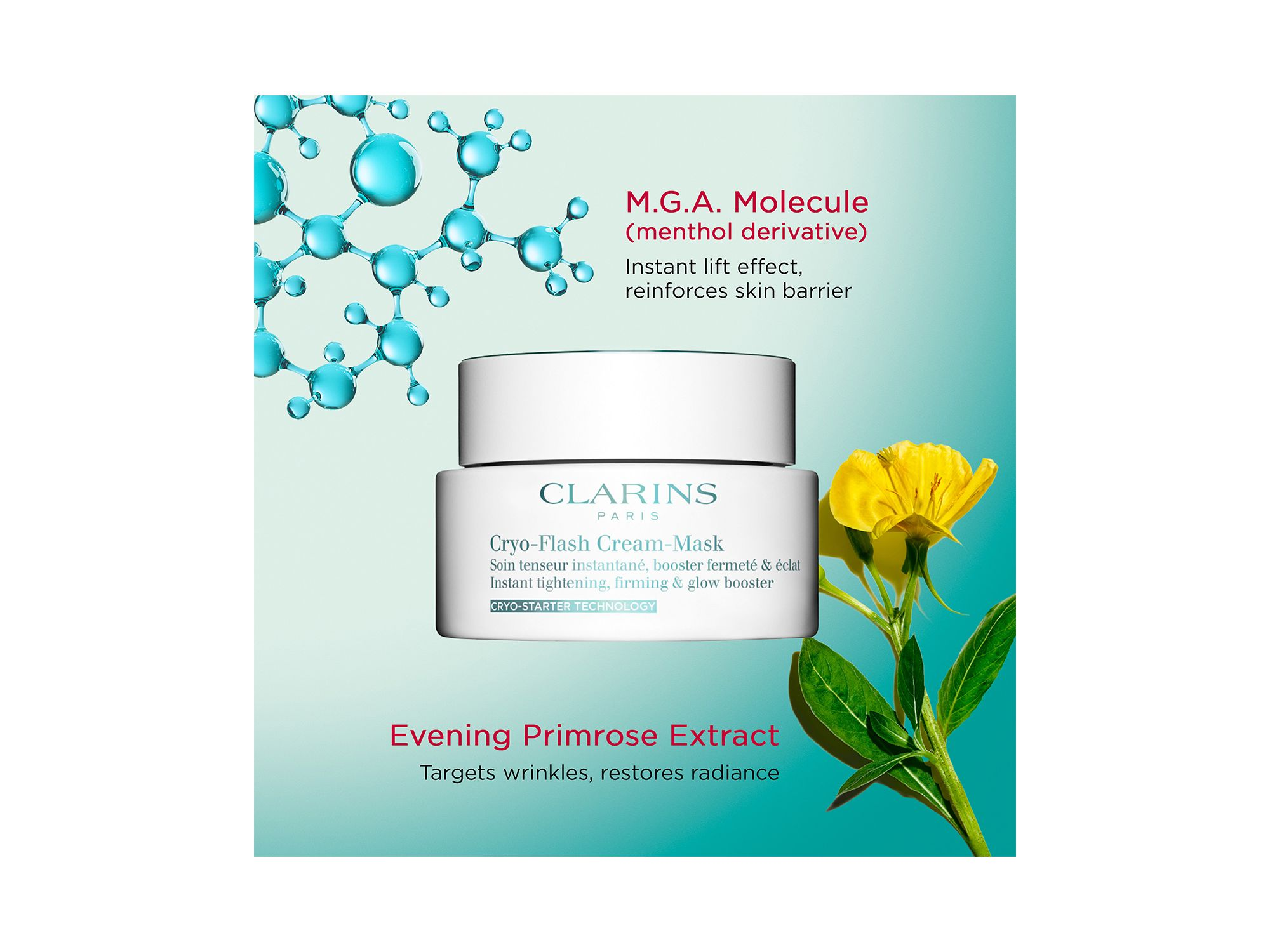 Cryo Flash Instant Lift Effect & Glow Boosting Face Mask 2.5 oz. — Image 7