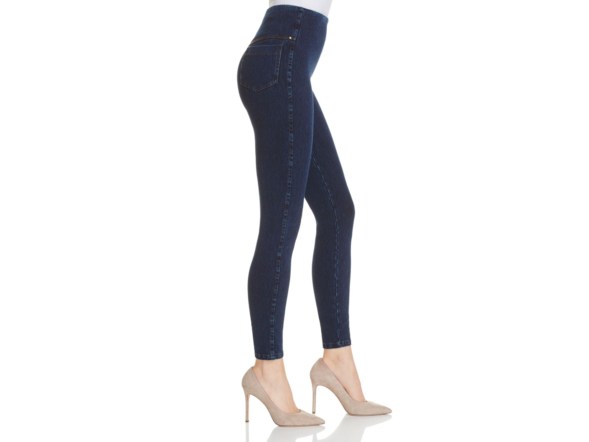Toothpick Denim Leggings — Image 9
