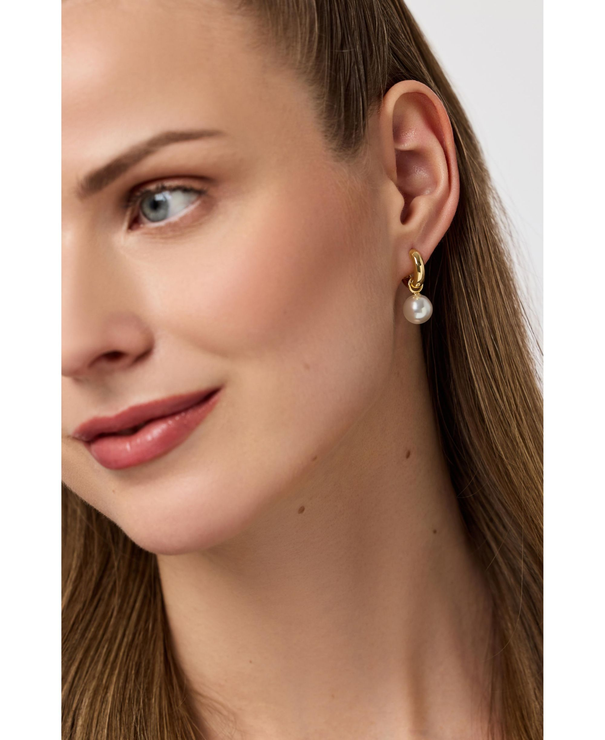 Maxine Pearl Drop Earrings — Image 4