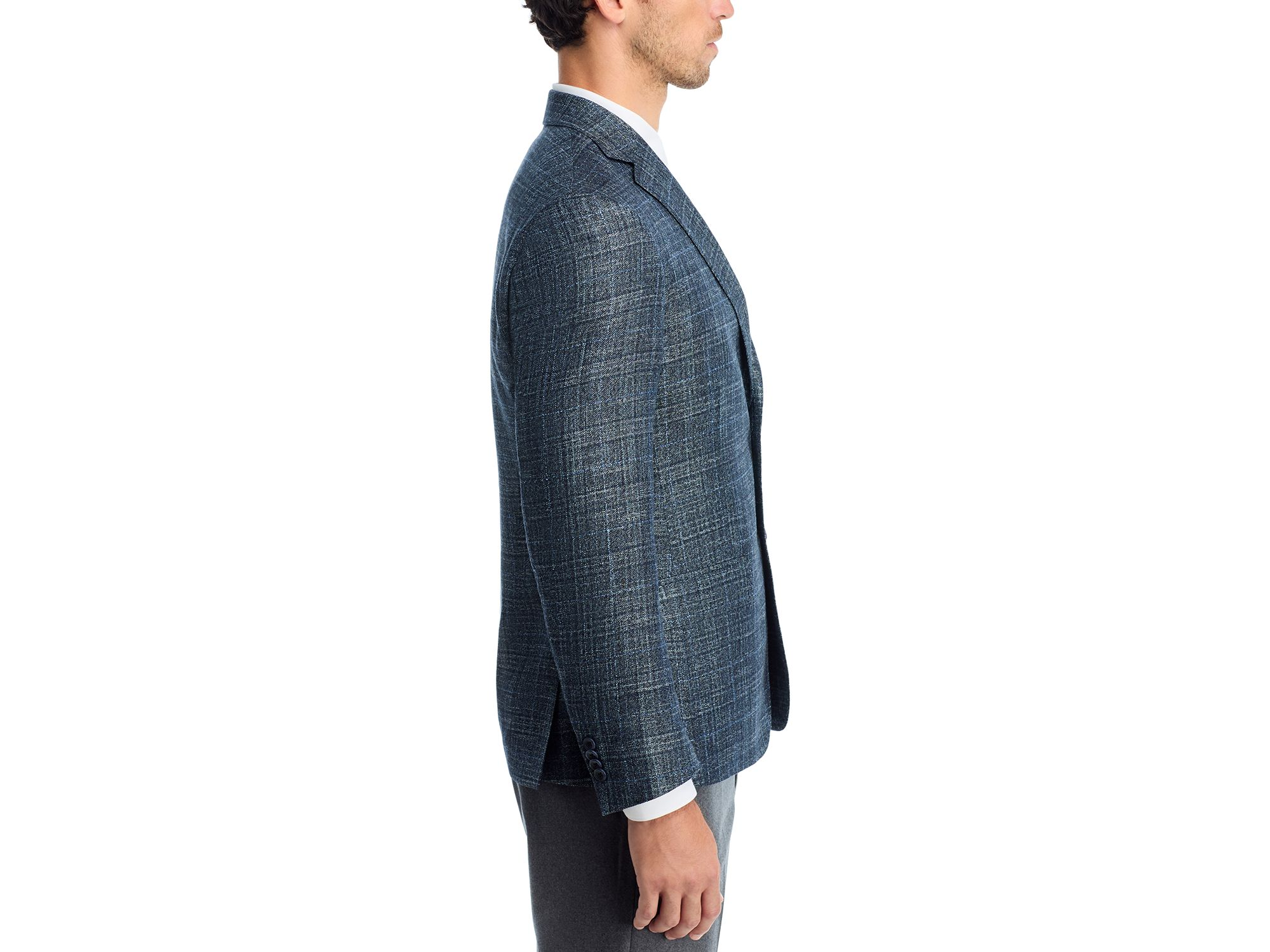 Tonal Plaid Regular Fit Sport Coat - Exclusive — Image 5