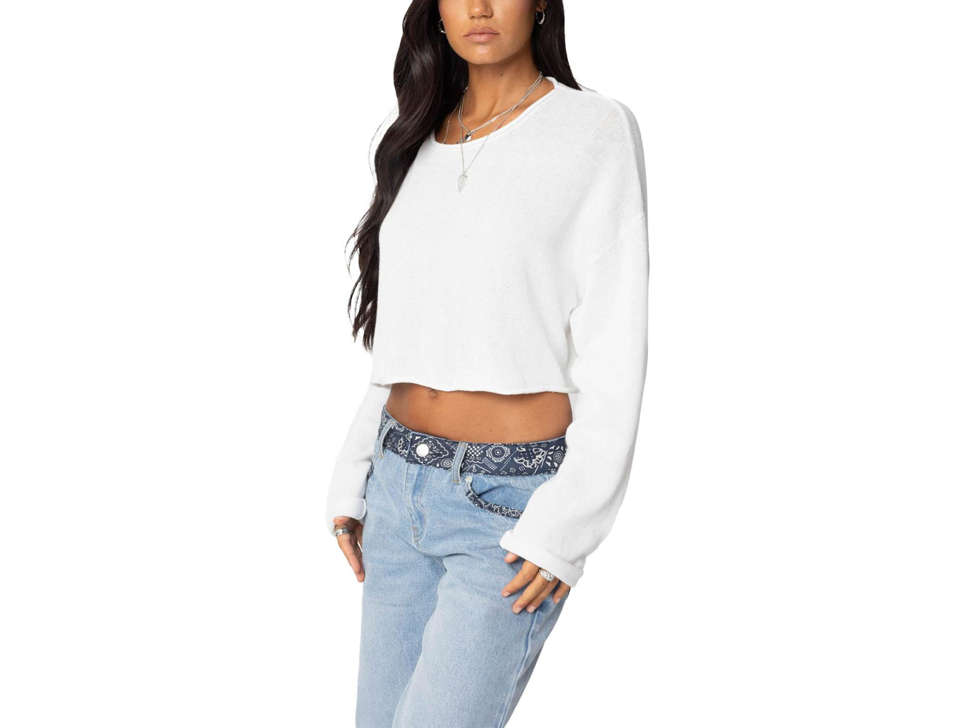 Shyrah Oversized Knit Top — Image 3