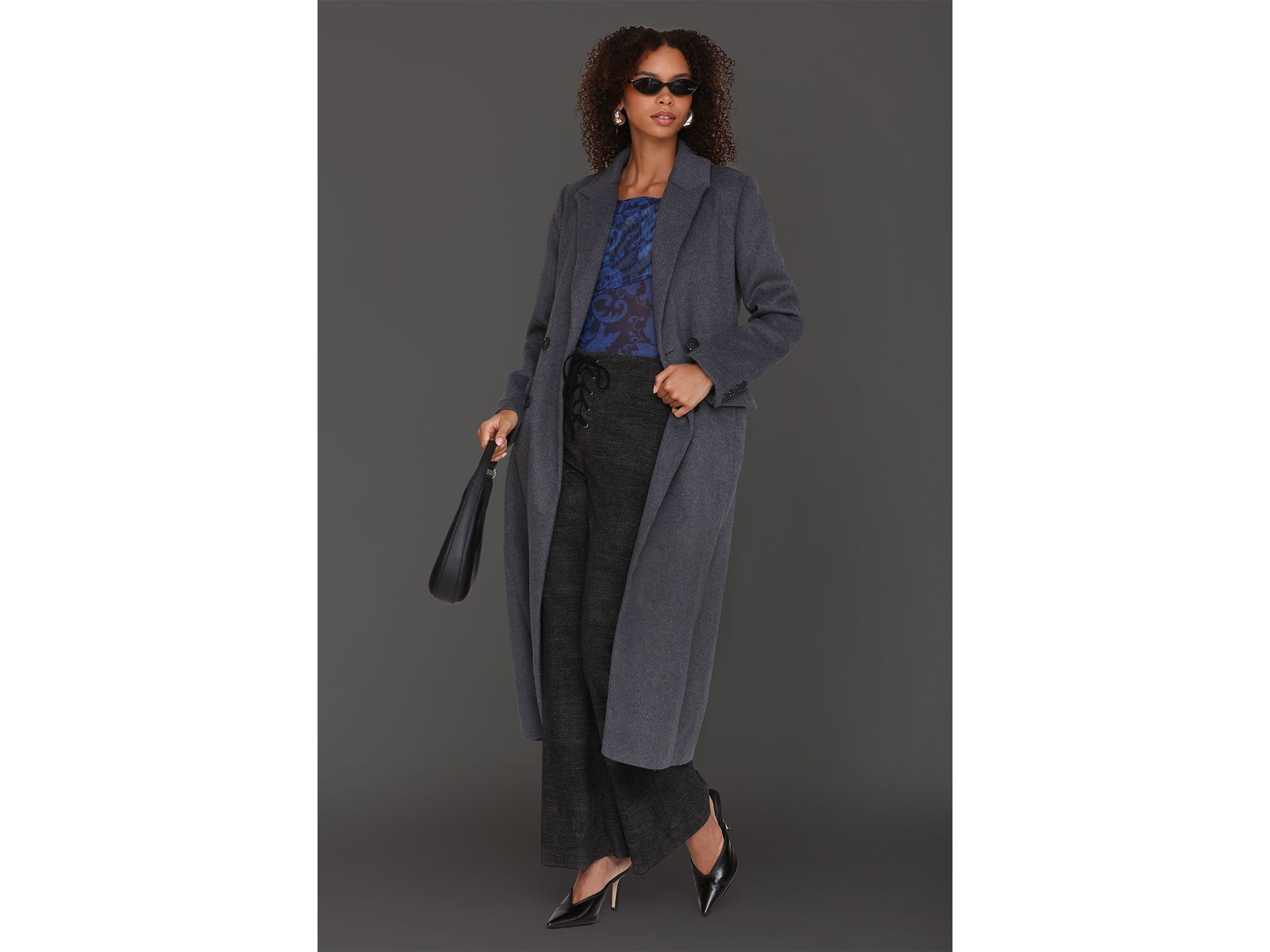 Tailored Double Breasted Coat — Image 4