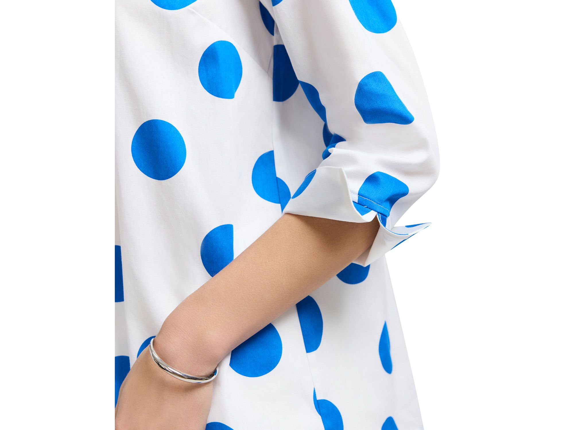 Agnes 3/4 Sleeved Dot Shirt — Image 3