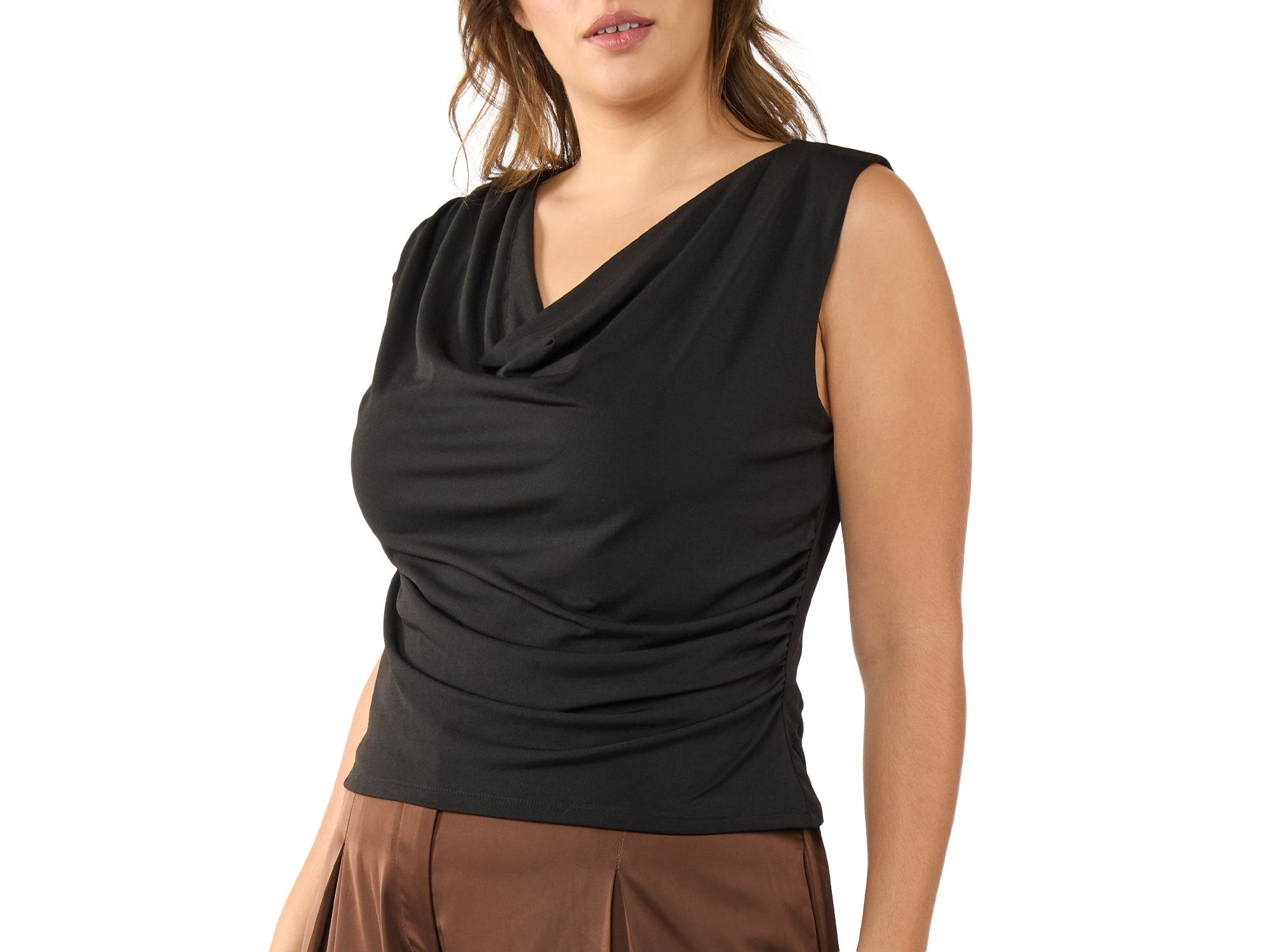 Dune Asymmetric Sleeveless Top — Image 4