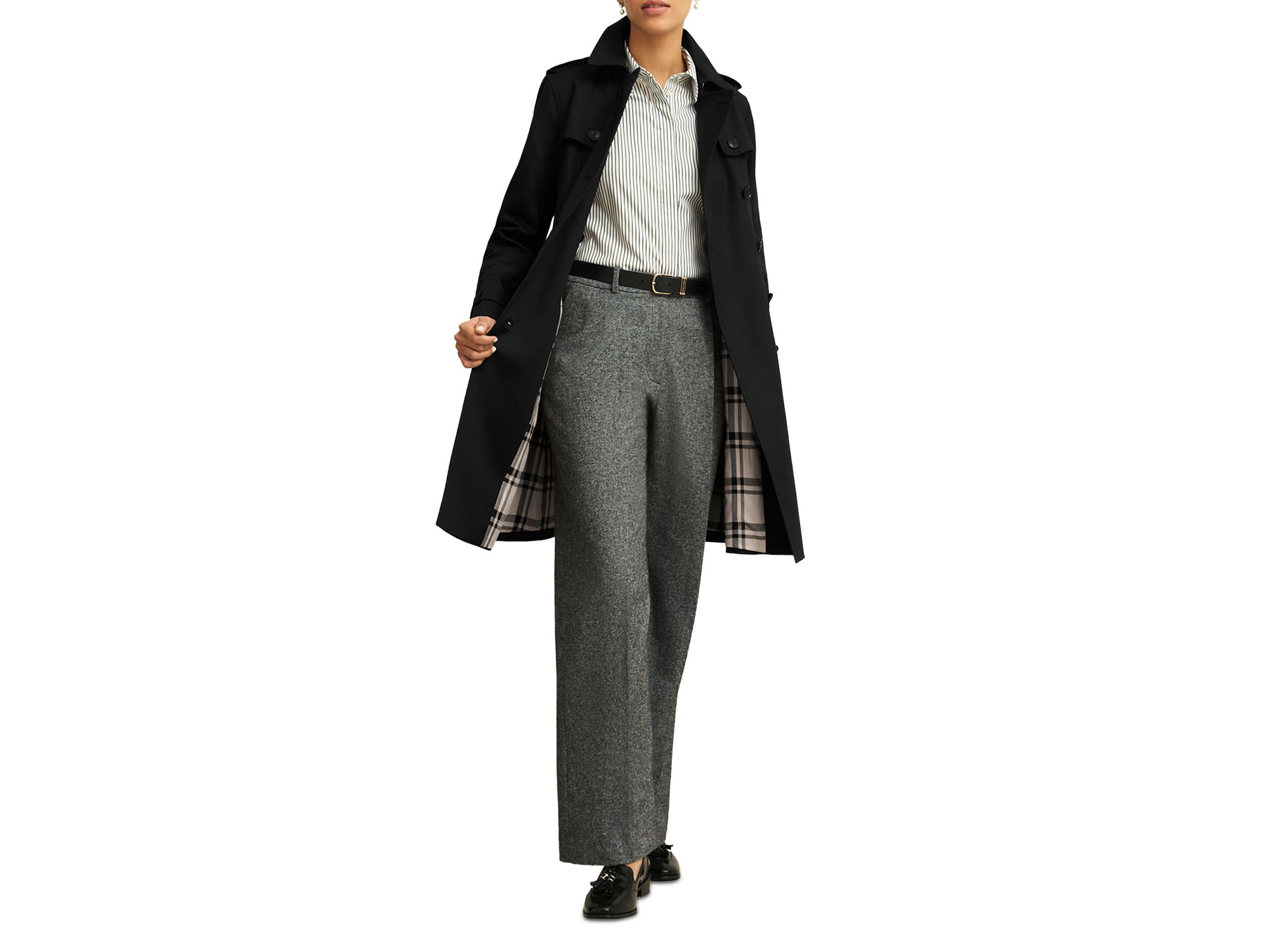 Petite Skylar Trench Coat — Image 4