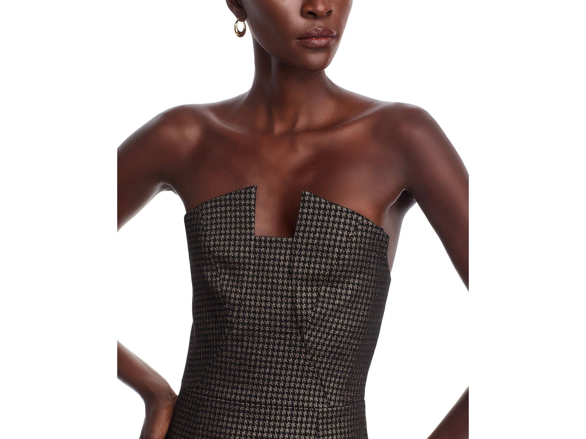 Lena Notch Neck Sheath Dress — Image 3