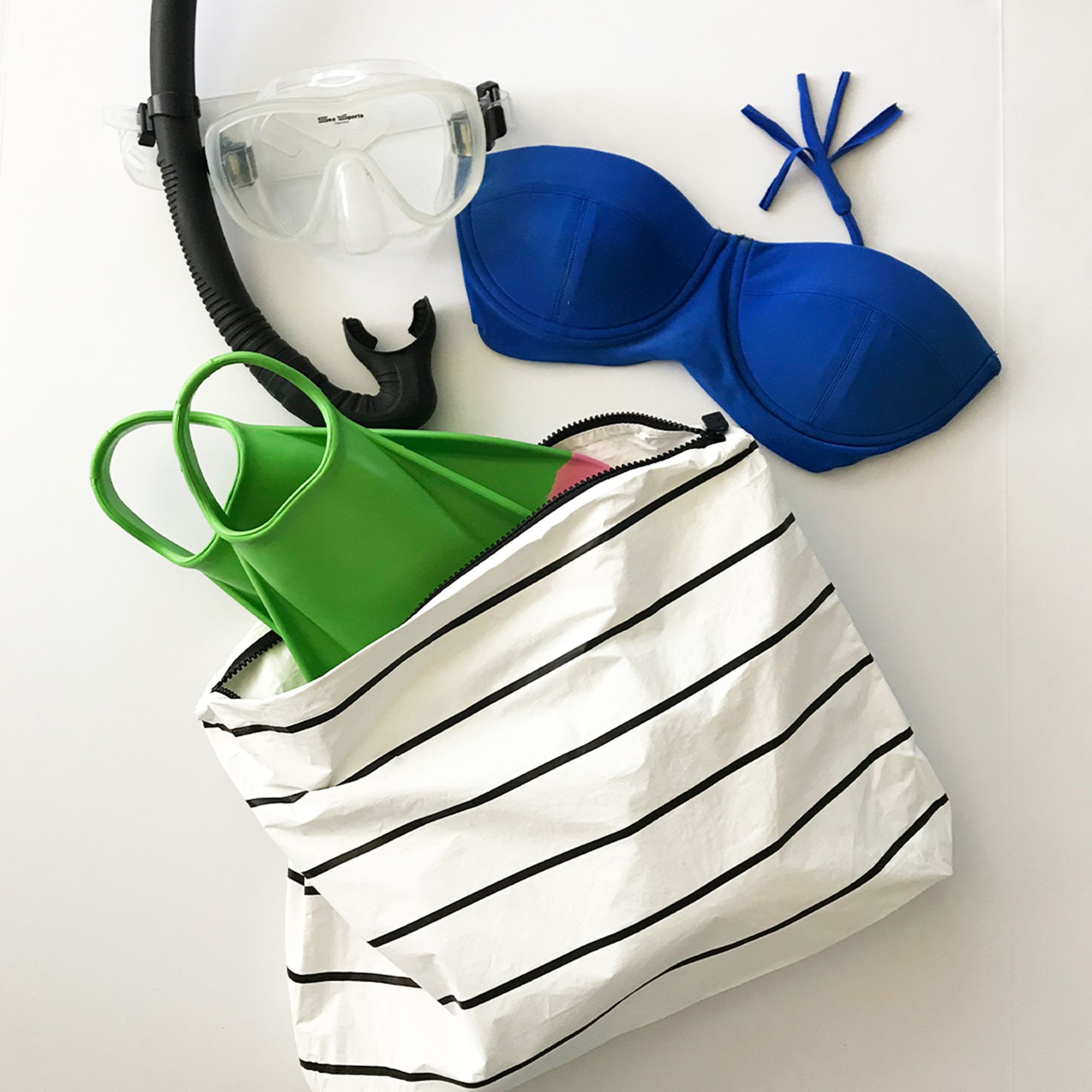 Pinstripe Max Pouch — Image 7