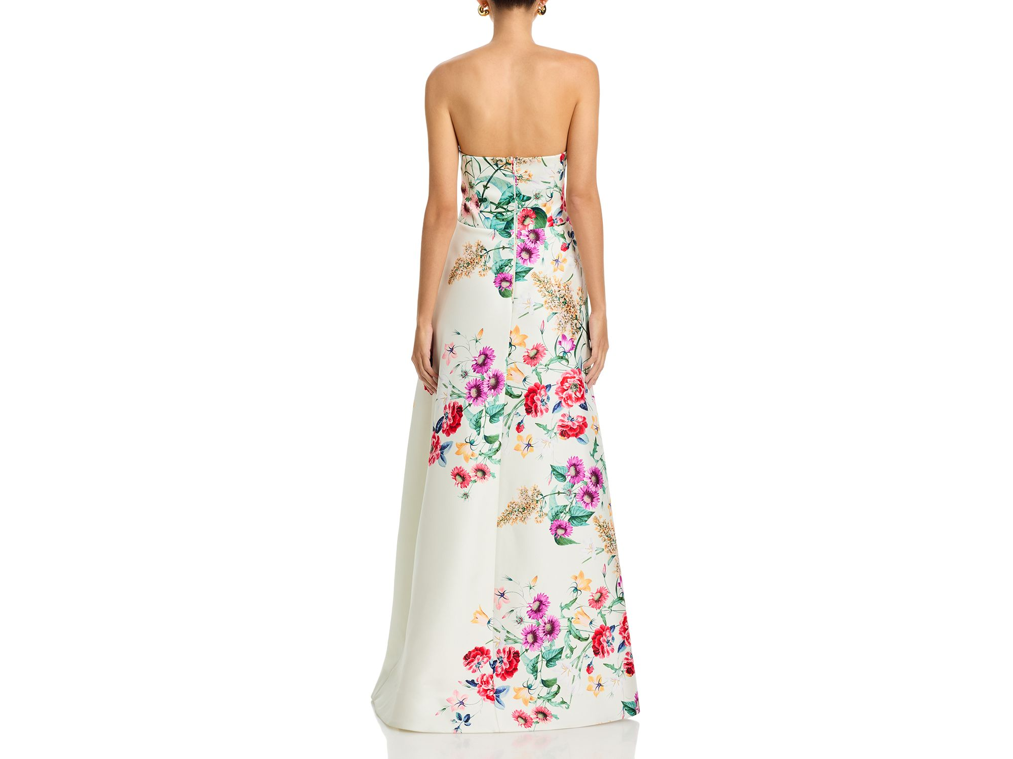 Mikado Strapless Full Gown — Image 4
