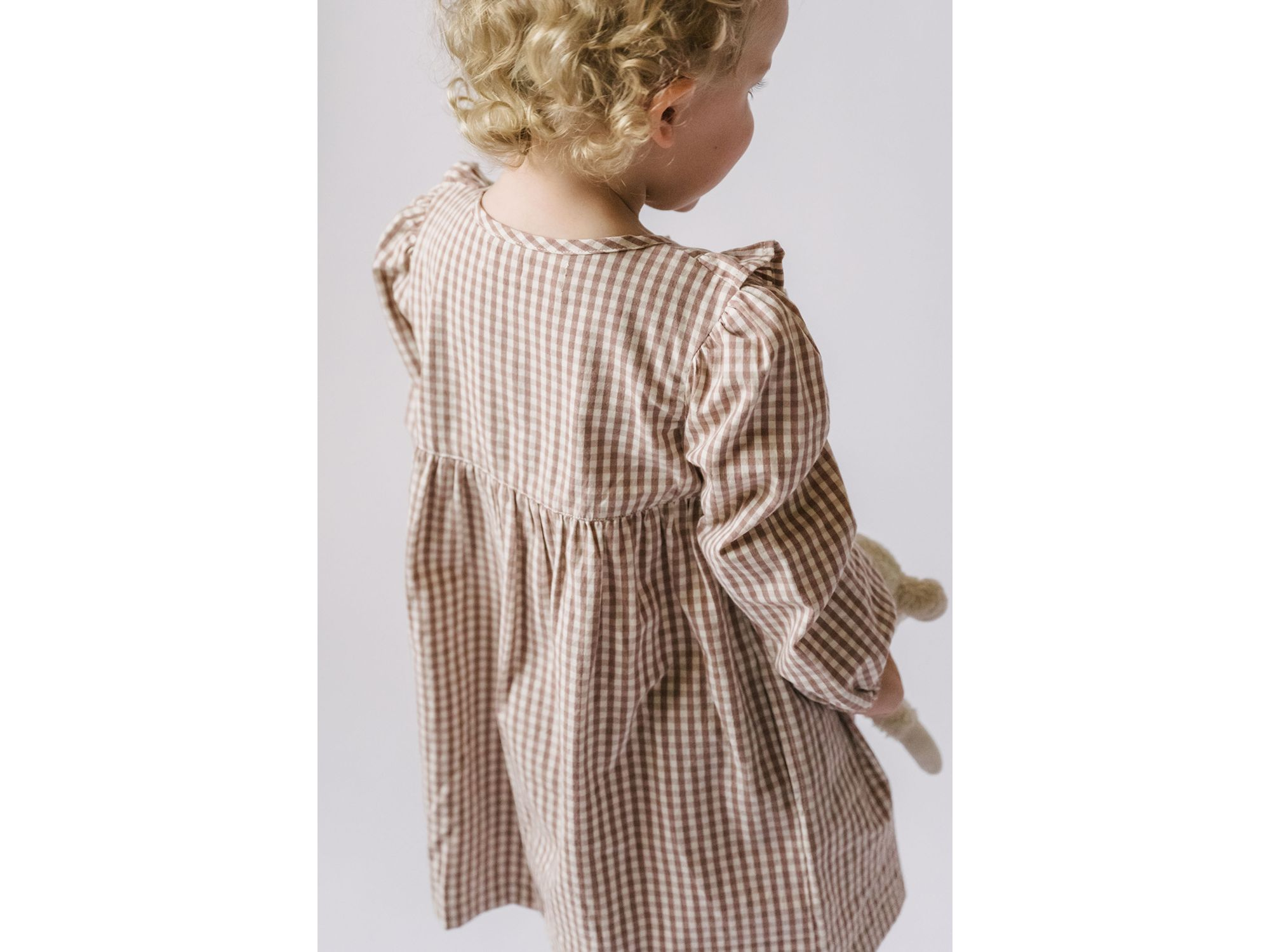 Girls' Gingham Dress - Baby, Little Kid — Image 4