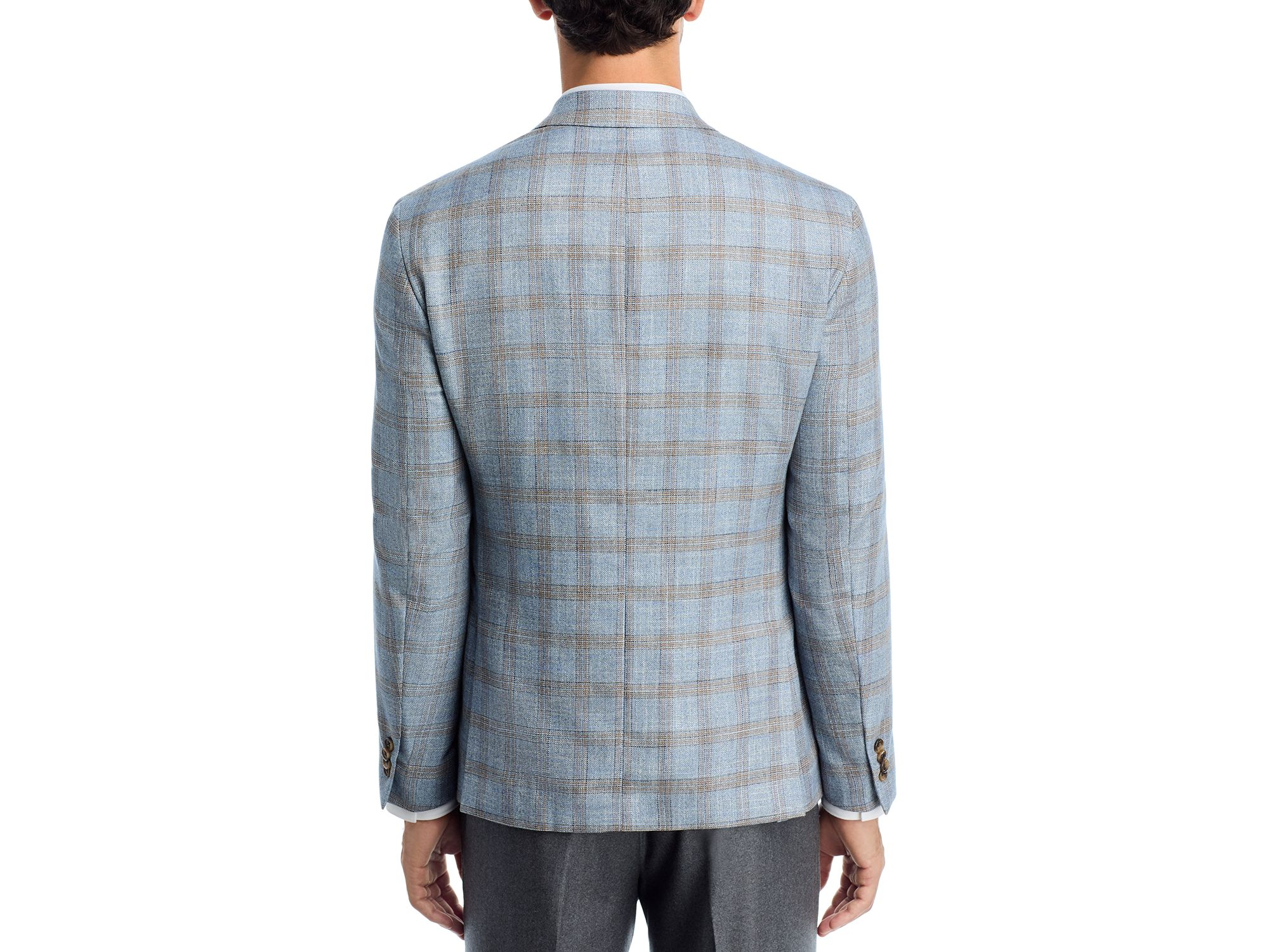 Plaid Regular Fit Sport Coat - Exclusive — Image 3