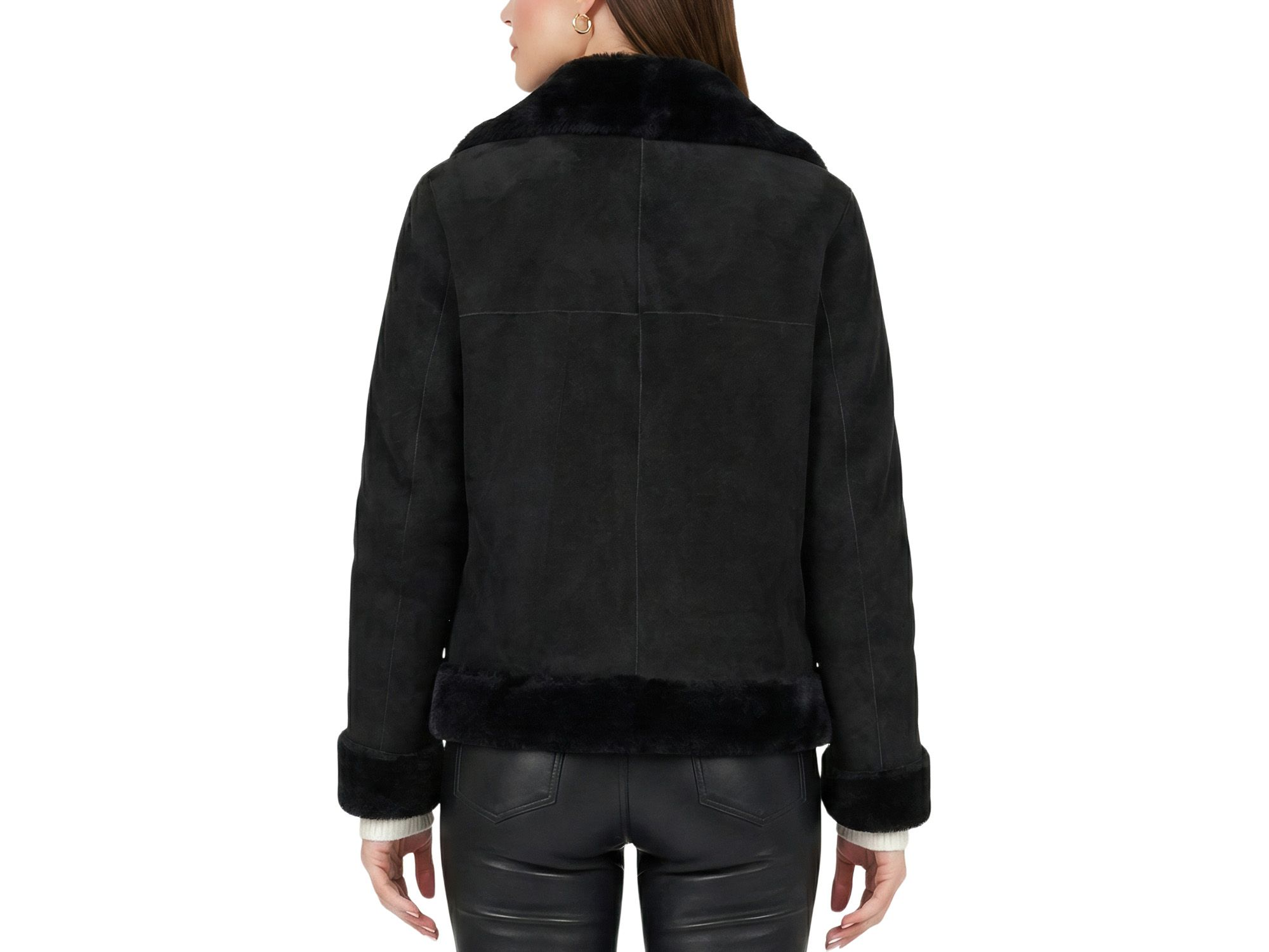 Merino Shearling Lamb Zip Jacket — Image 3