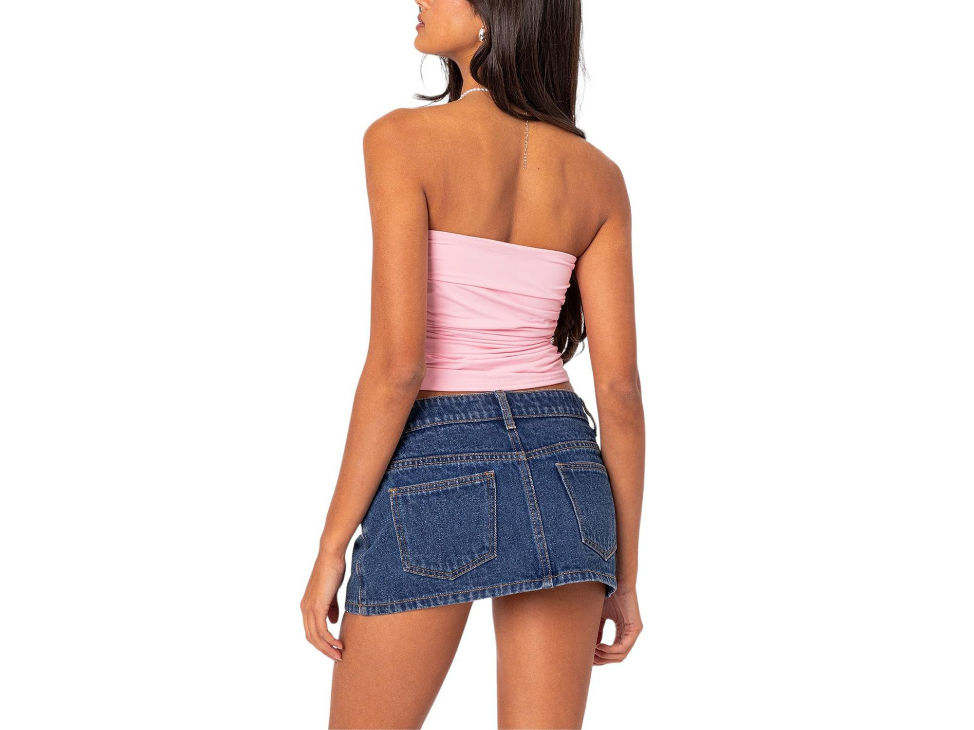 Isabella Ruched Tube Top — Image 3