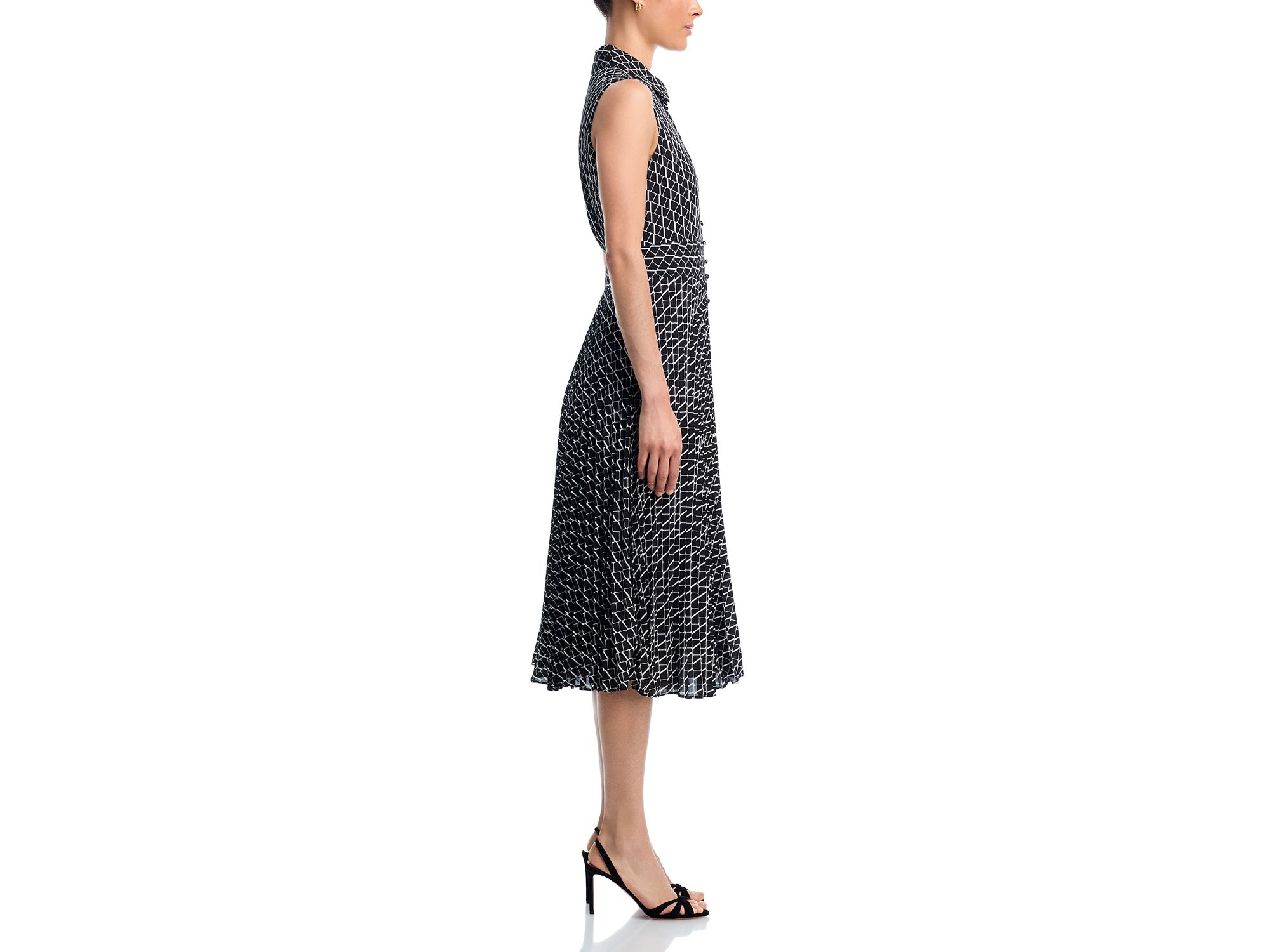 Button Front Midi Dress — Image 5