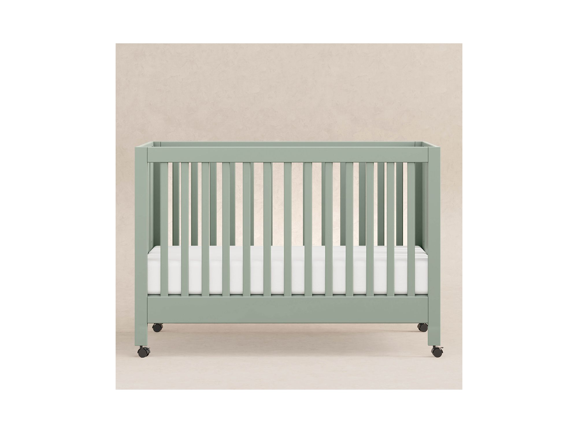 Maki Portable Folding Crib with Toddler Bed Conversion Kit — Image 3