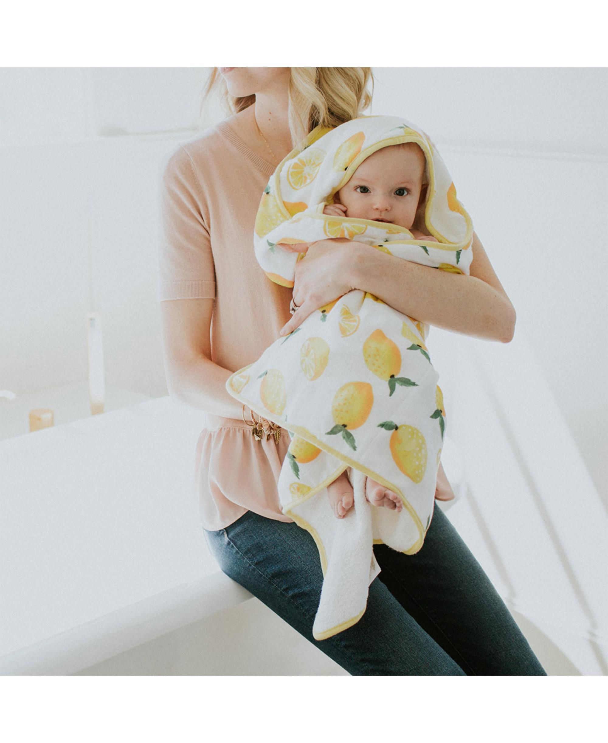 Unisex Cotton Hooded Towel - Baby — Image 4