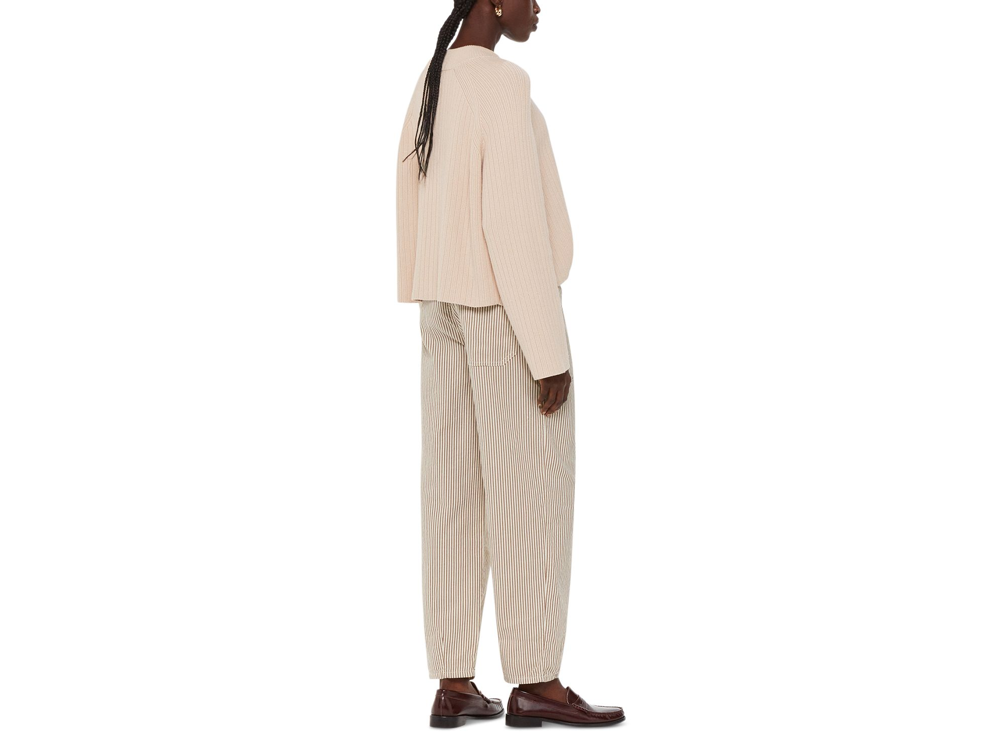 Tessa Striped Casual Trousers — Image 5