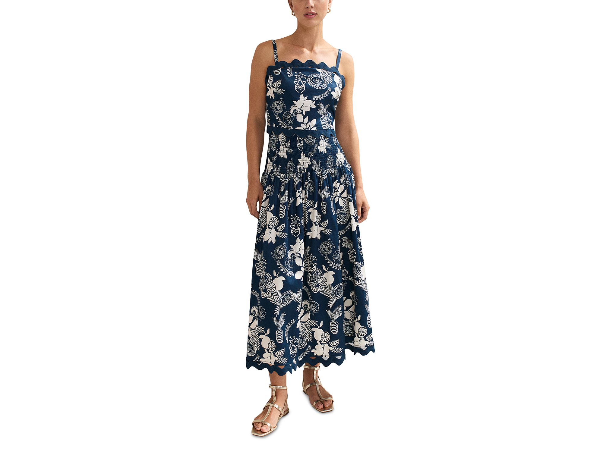 Evalina Print Top — Image 7
