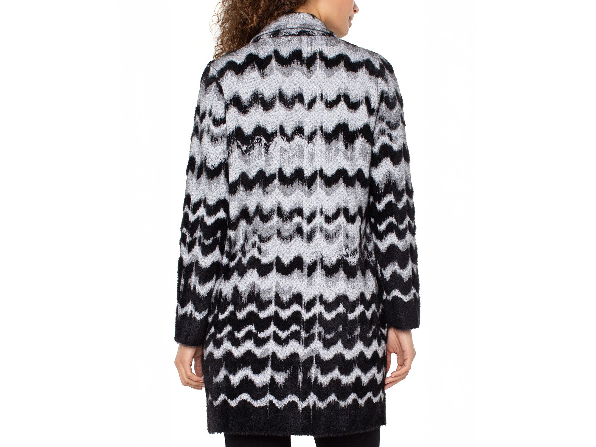 Open Front Sweater Coat — Image 4