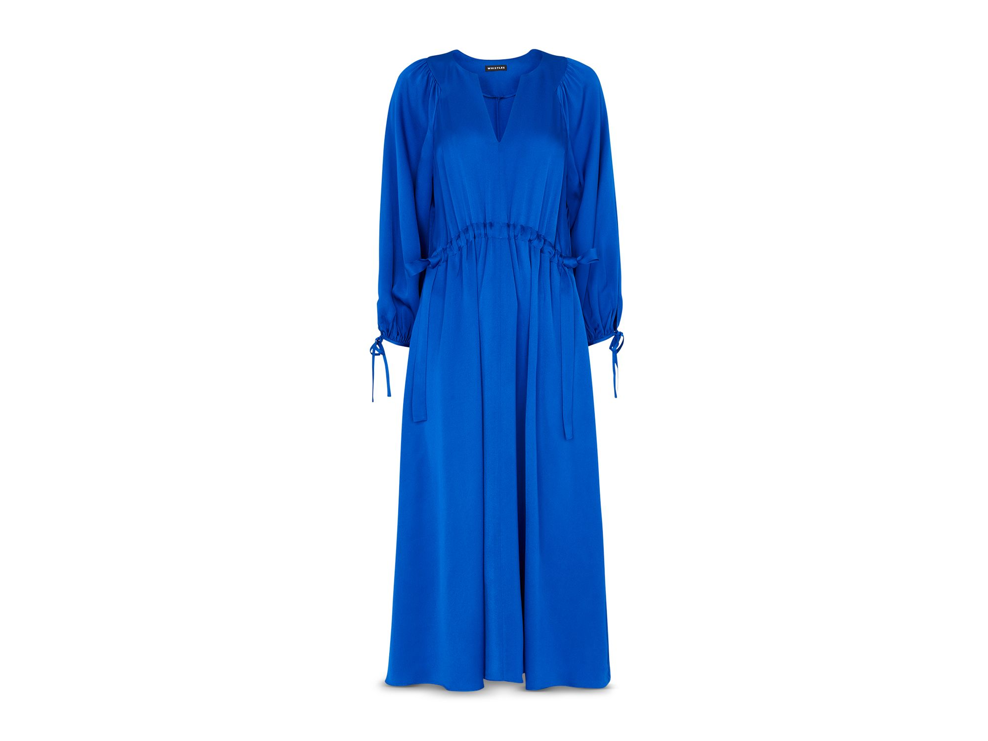 Molly Satin Midi Dress — Image 6