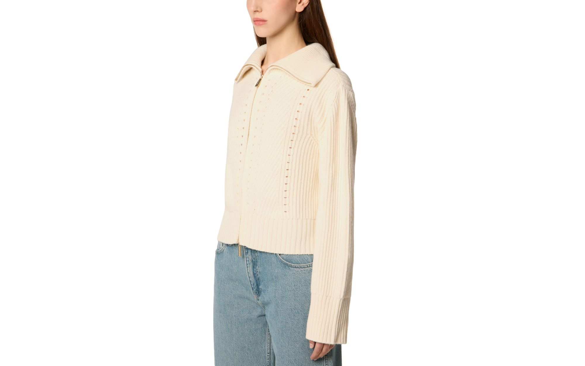 Mabino Zippered Sweater — Image 5