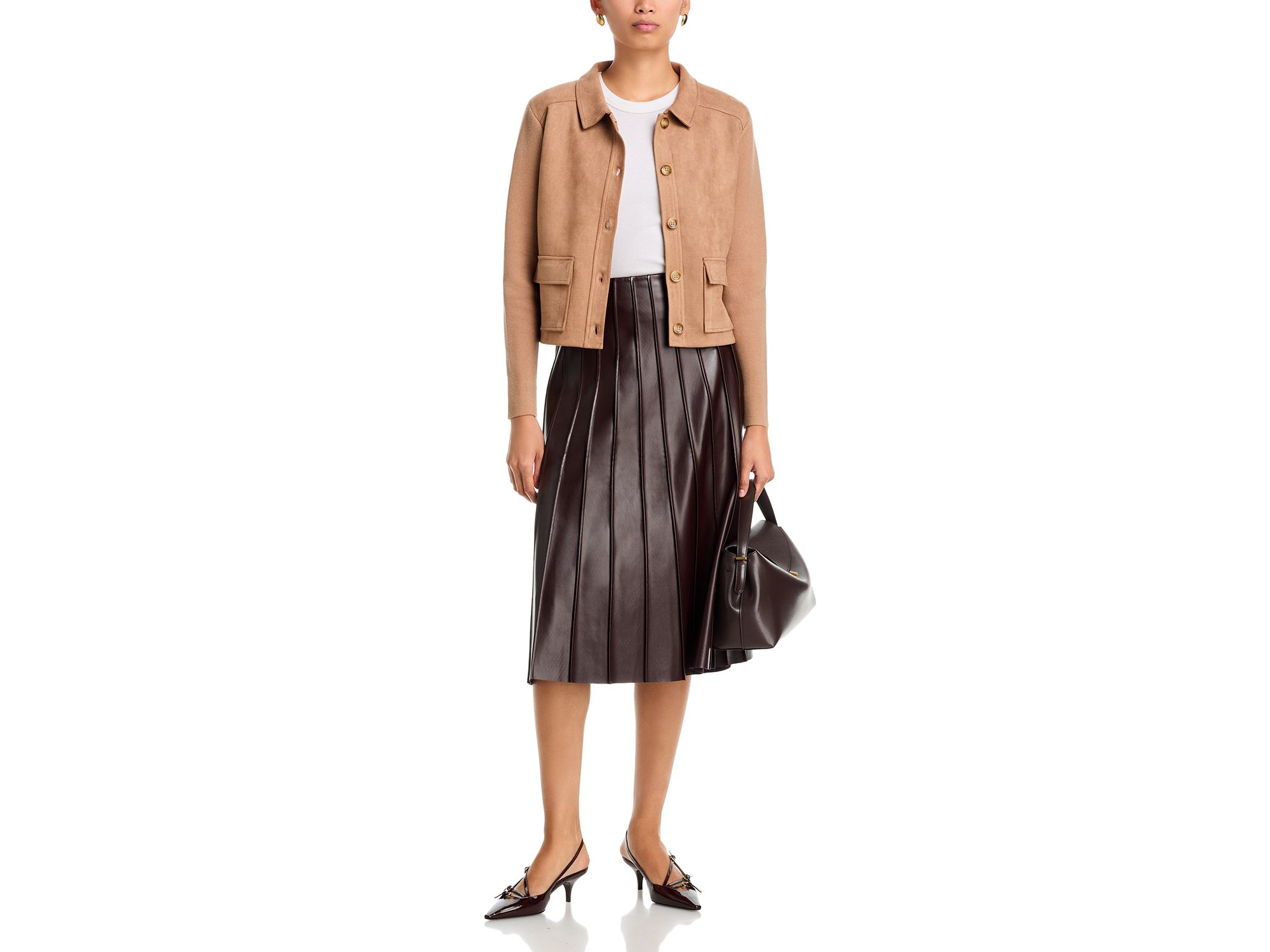 Faux Suede Jacket — Image 6