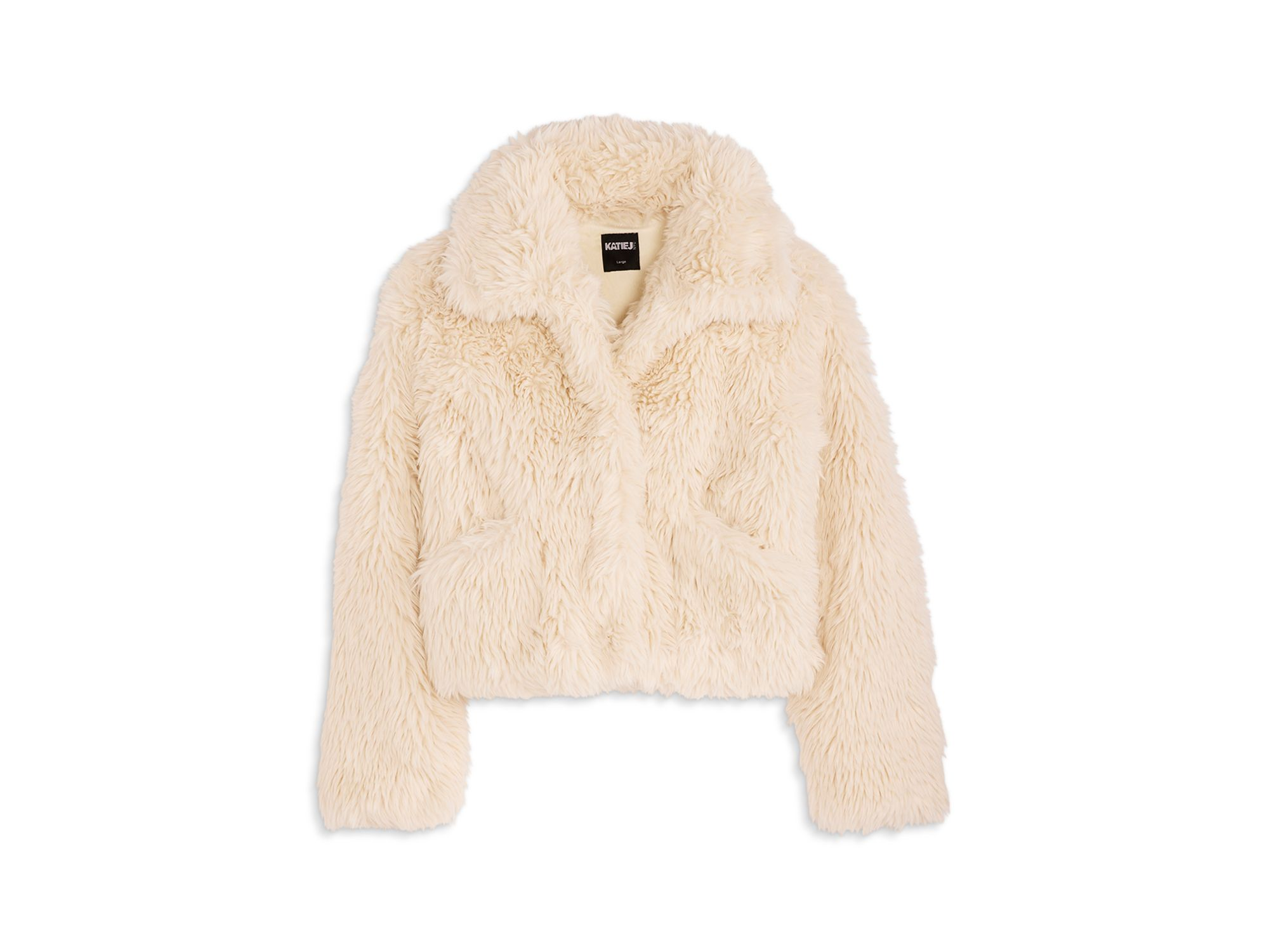 Girls' Faux Fur Elise Jacket - Big Kid — Image 3