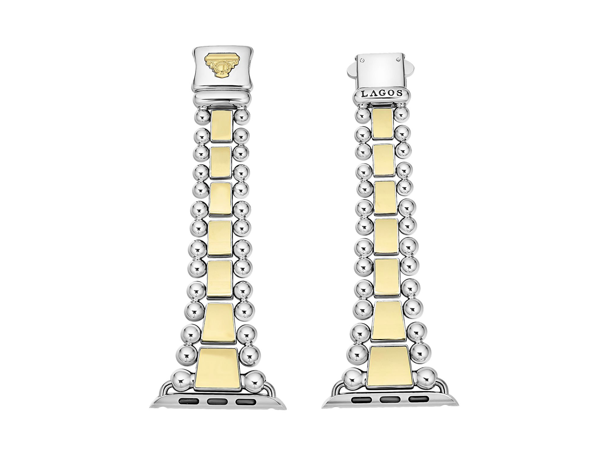 Smart Caviar Stainless Steel 18K Gold Apple™ Watch Bracelet, 42-44mm — Image 4