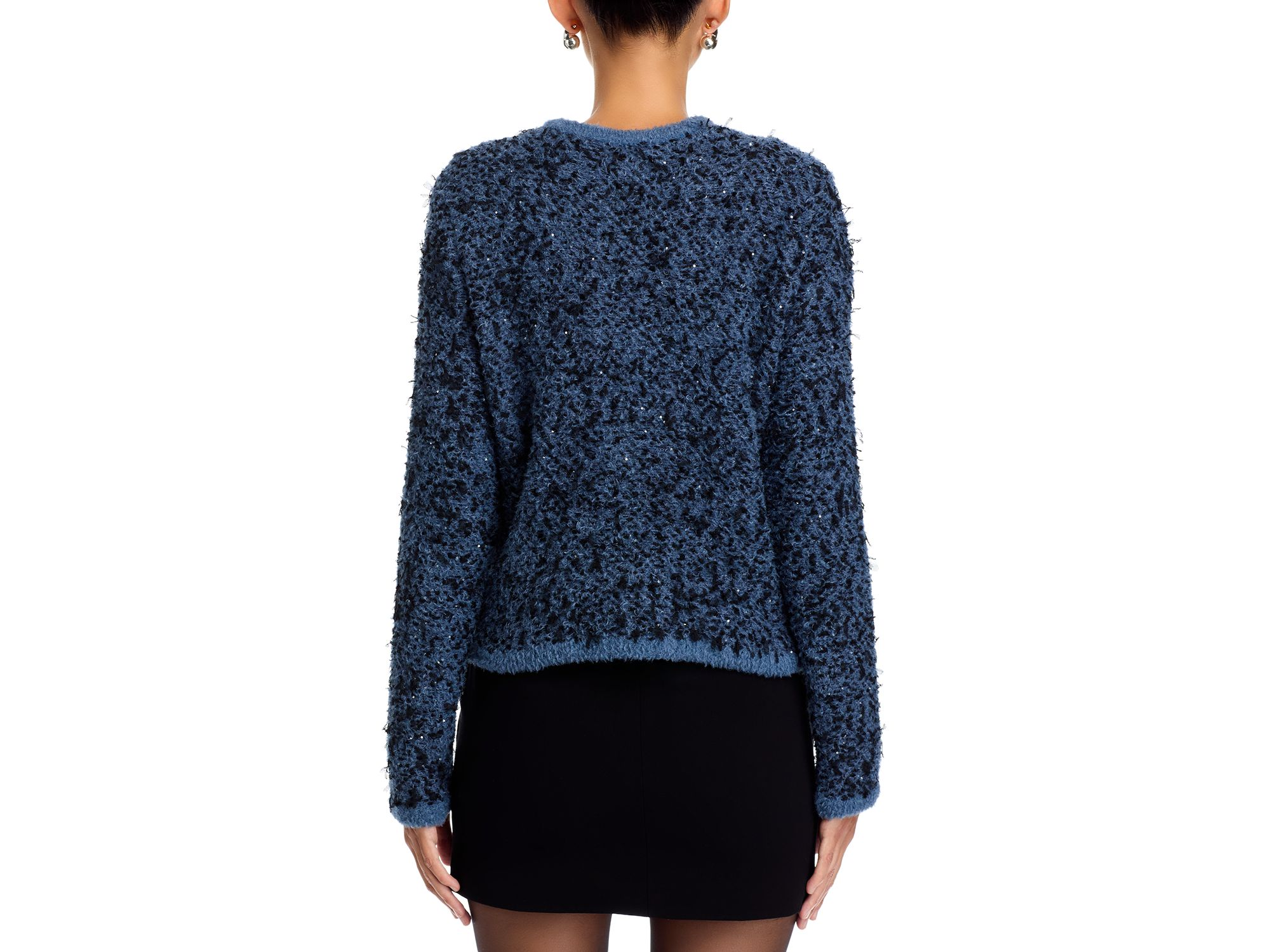 Torres Sequin Textured Knit Sweater — Image 3