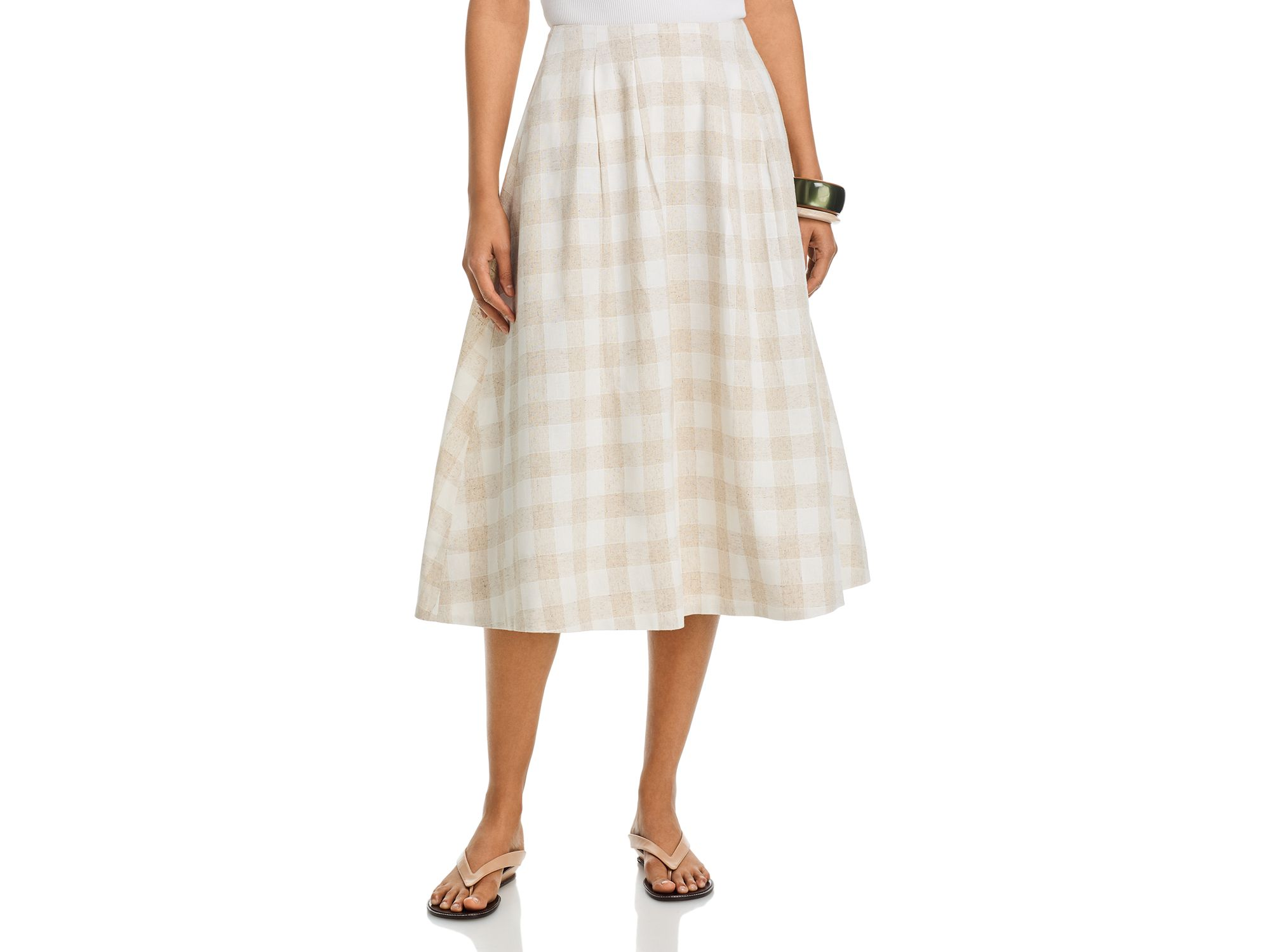 Gingham Bustier & Midi Skirt Set - Exclusive — Image 6
