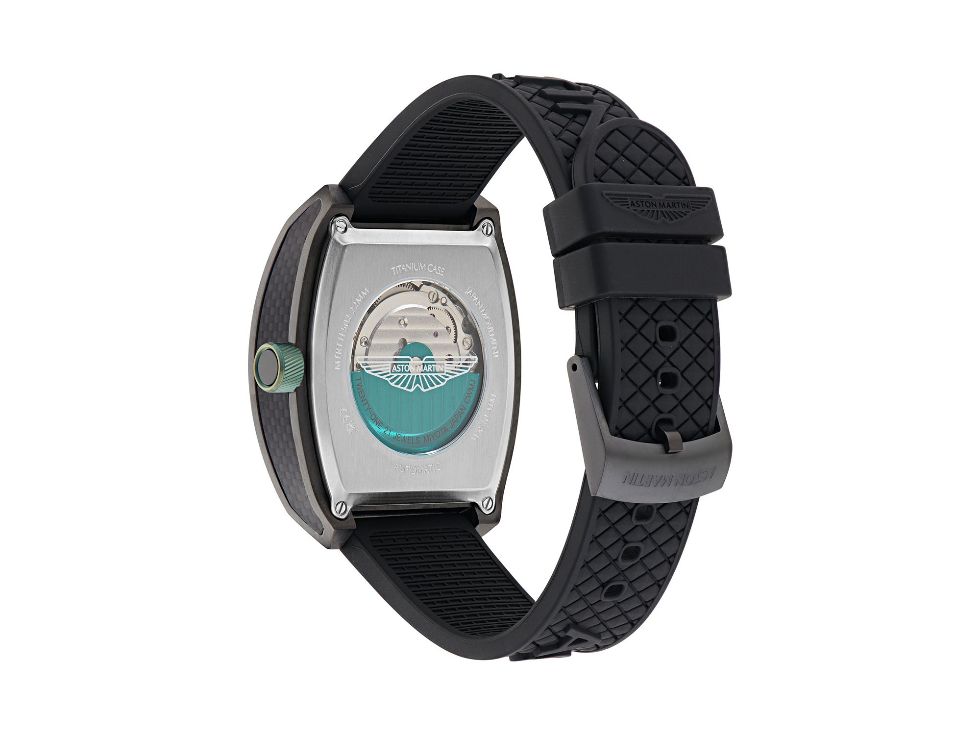 TRG Automatic Silicone Watch, 41mm — Image 3