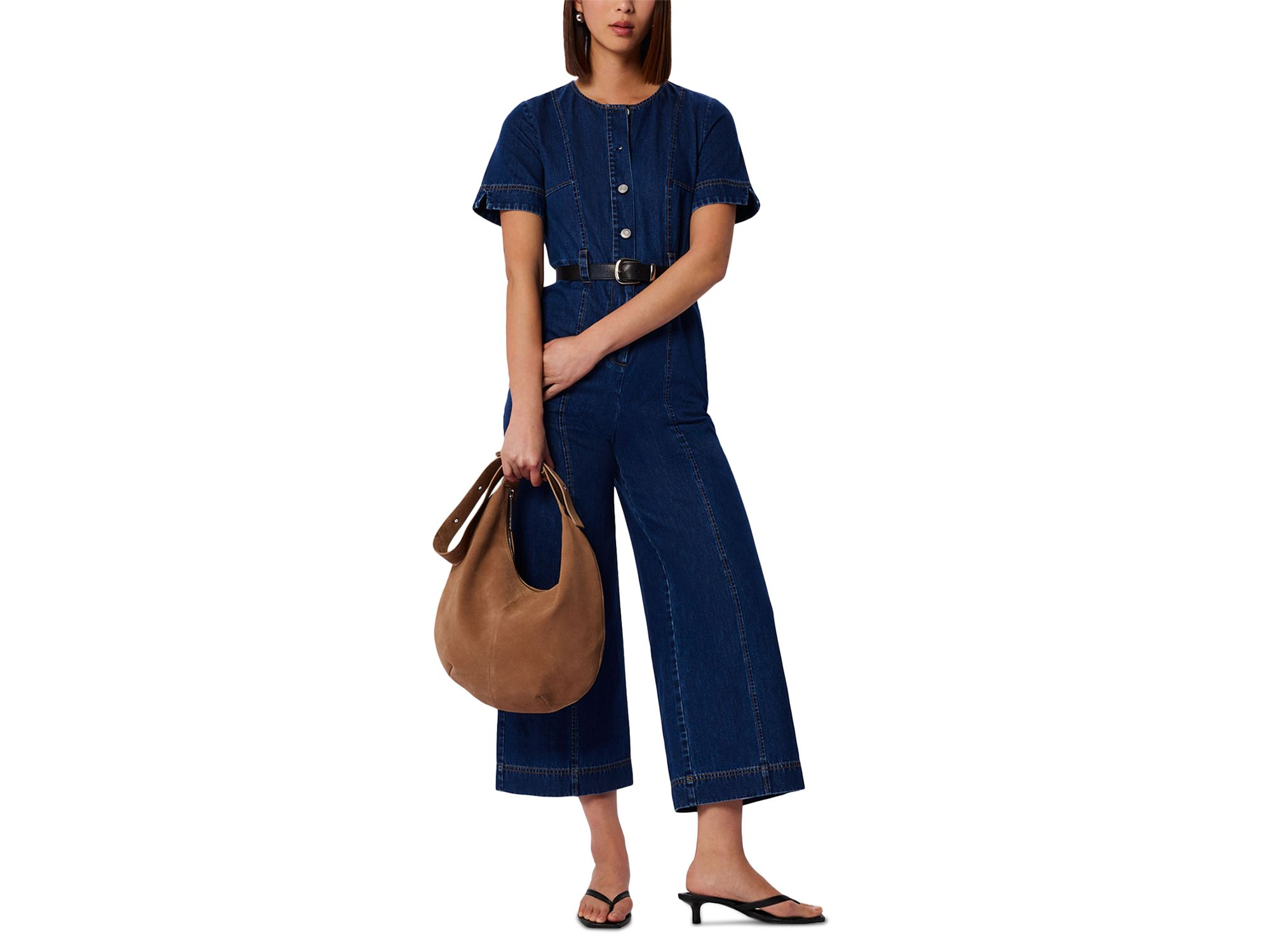 Button Down Jumpsuit — Image 5