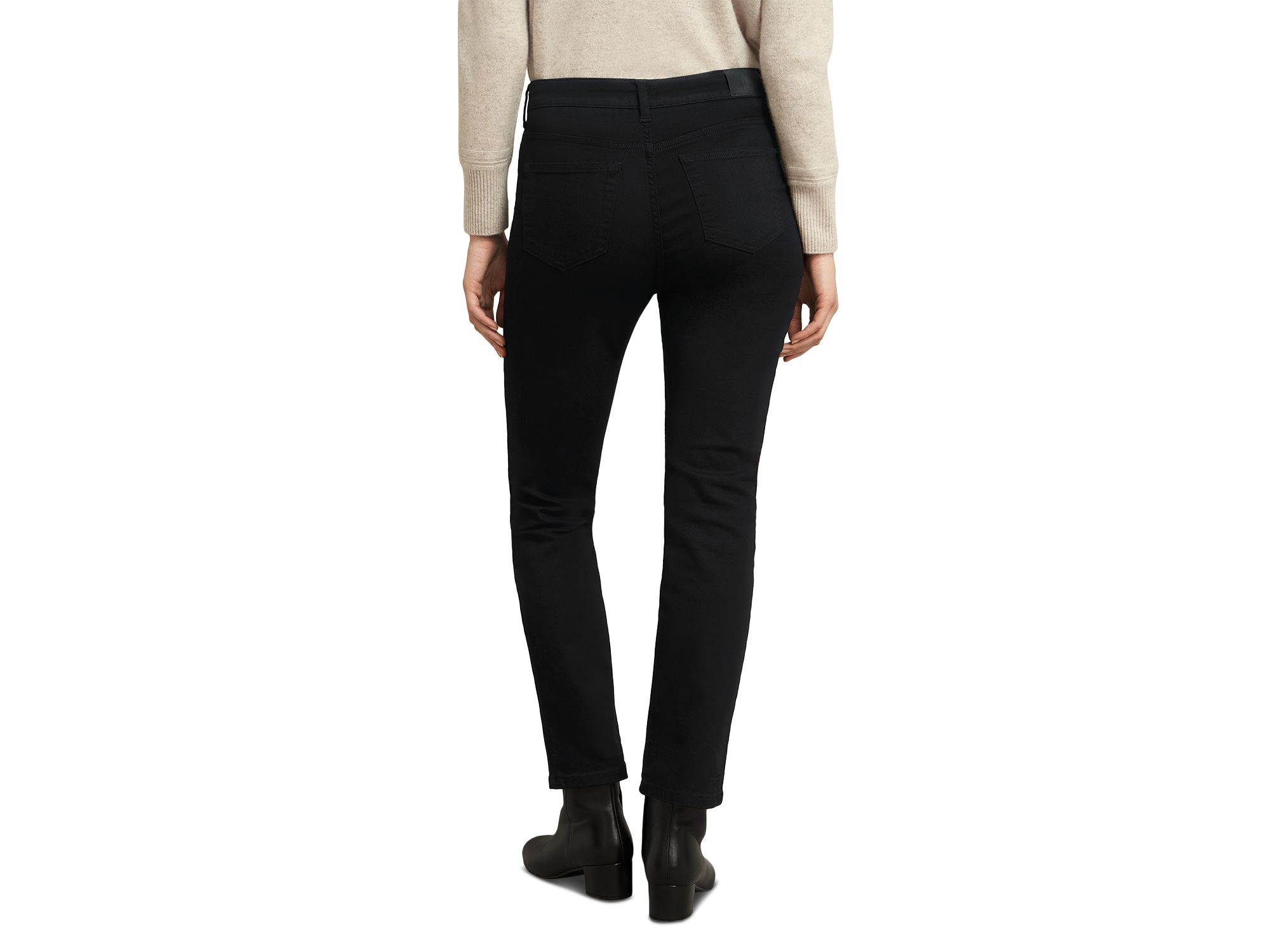 Macy Slim Jeans in Black — Image 4