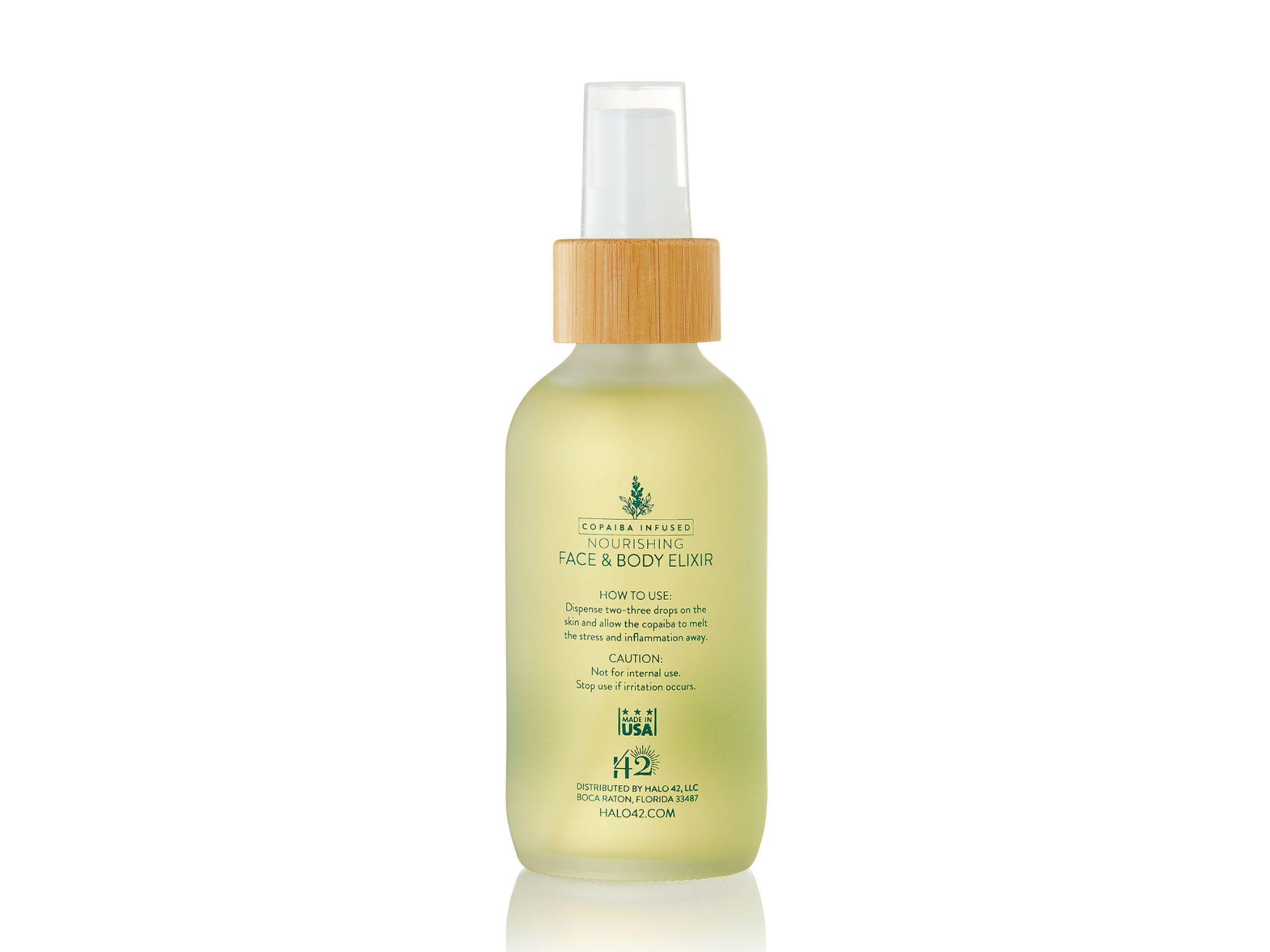 Copaiba-Infused Moisturizing Face and Body Oil Elixir - 4 Fl oz — Image 3
