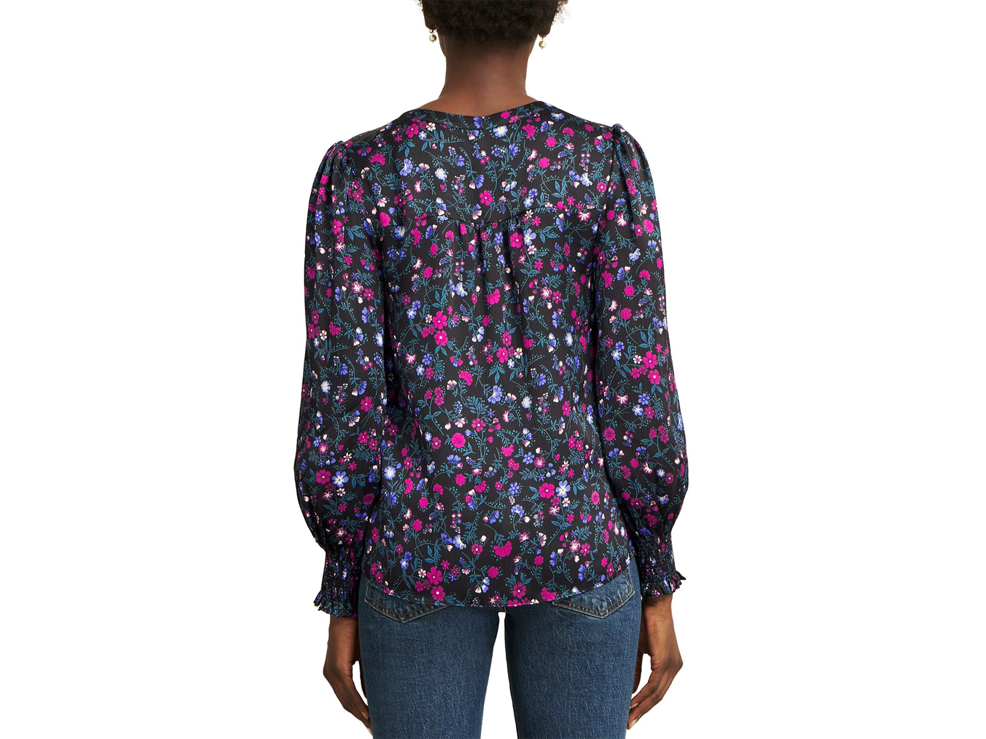 Tasha Button Front Blouse — Image 3