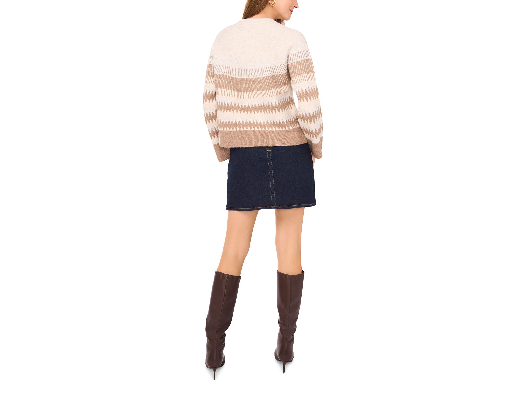 Fair Isle Crewneck Sweater — Image 4