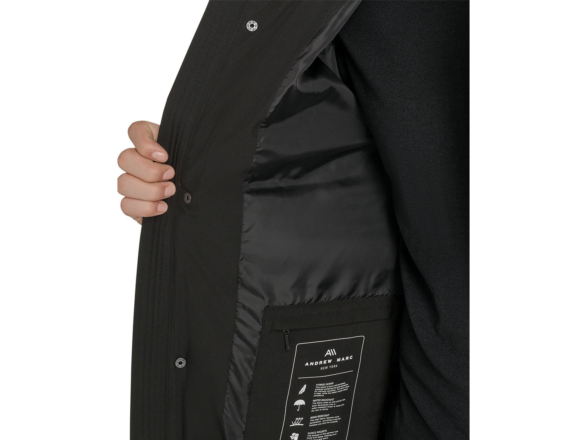 Rummel Hooded Stadium Coat — Image 3