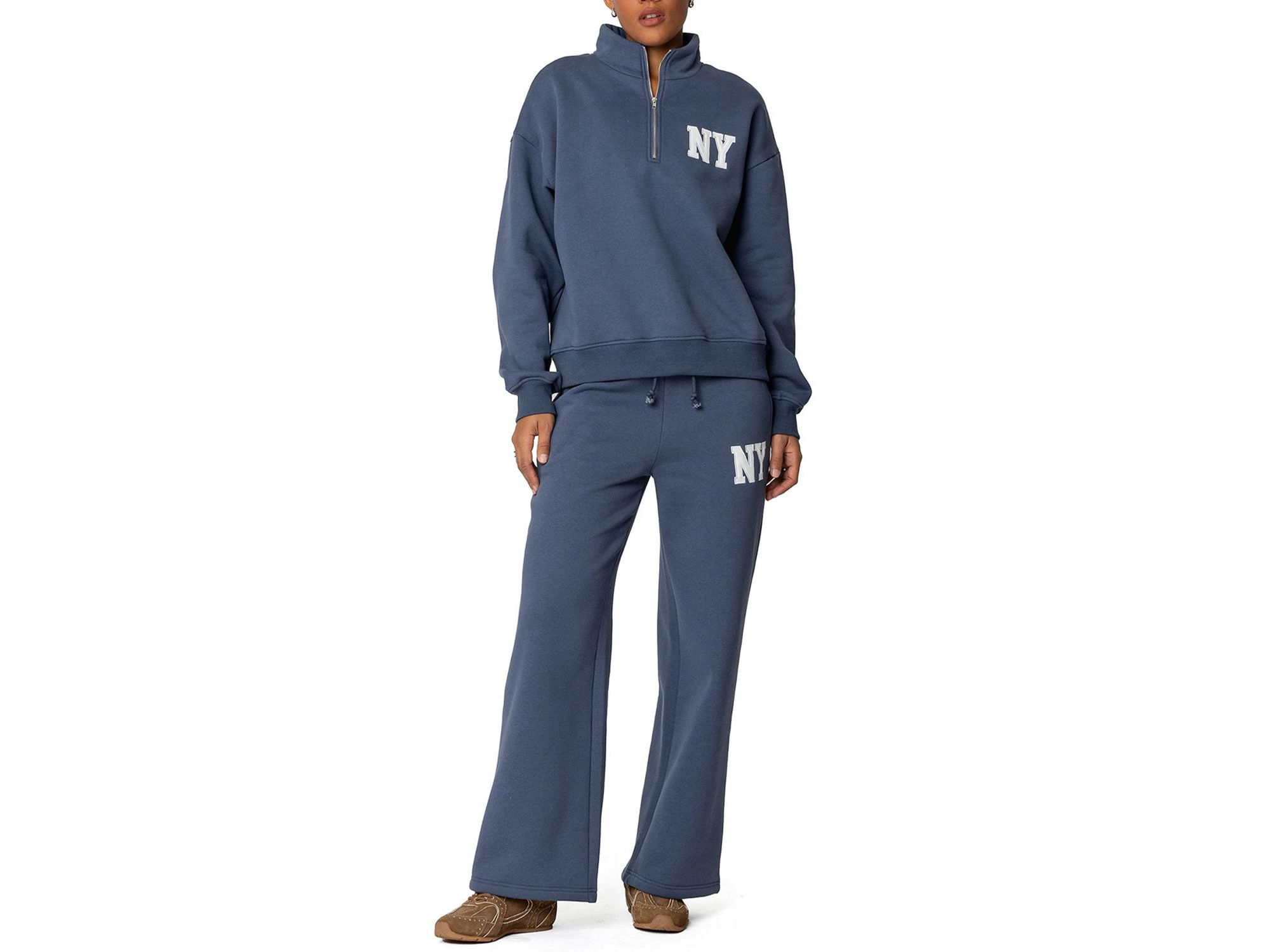 Ny Quarter Zip Sweatshirt — Image 3