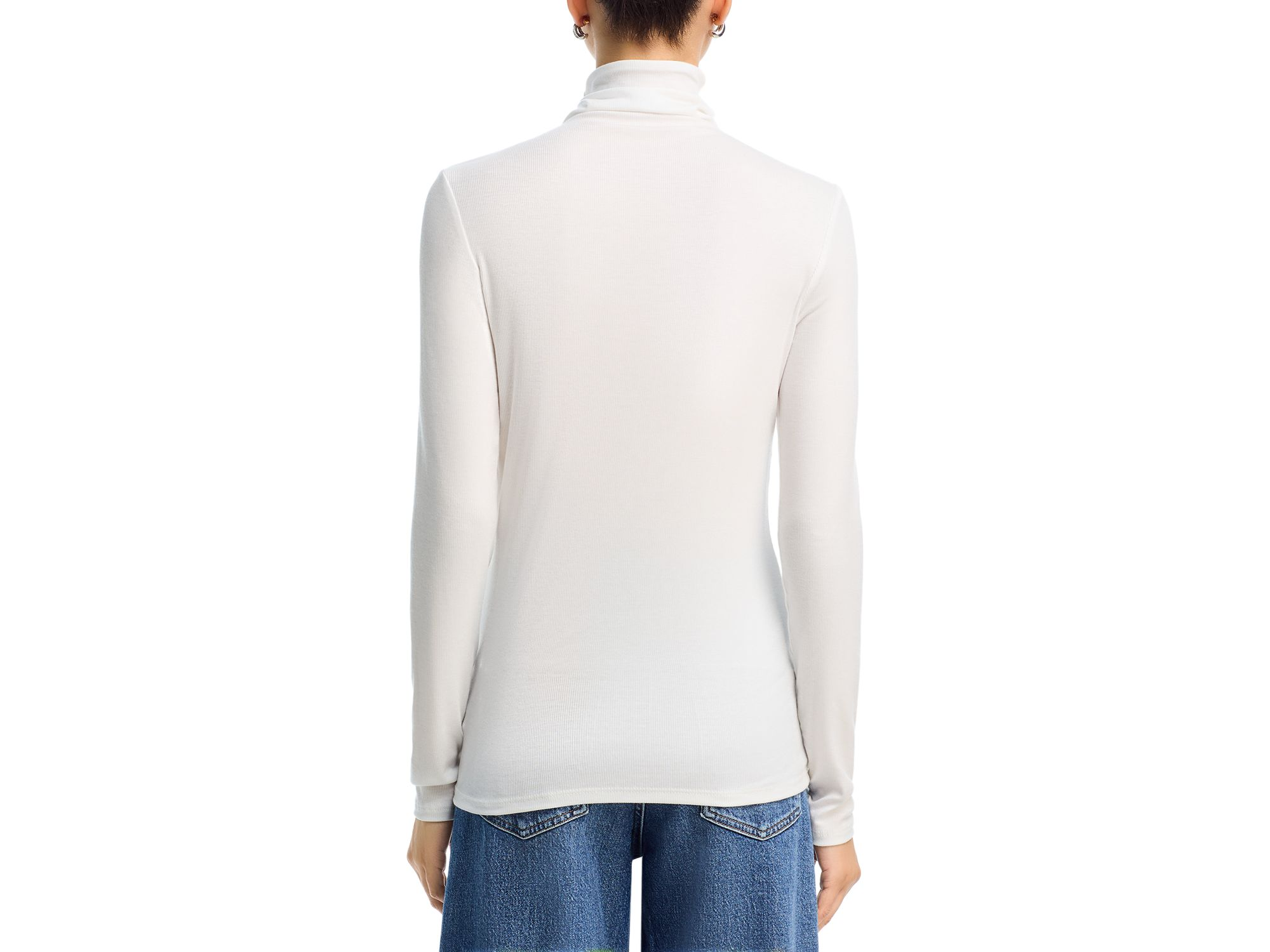 The Chels Long Sleeve Ribbed Turtleneck — Image 3