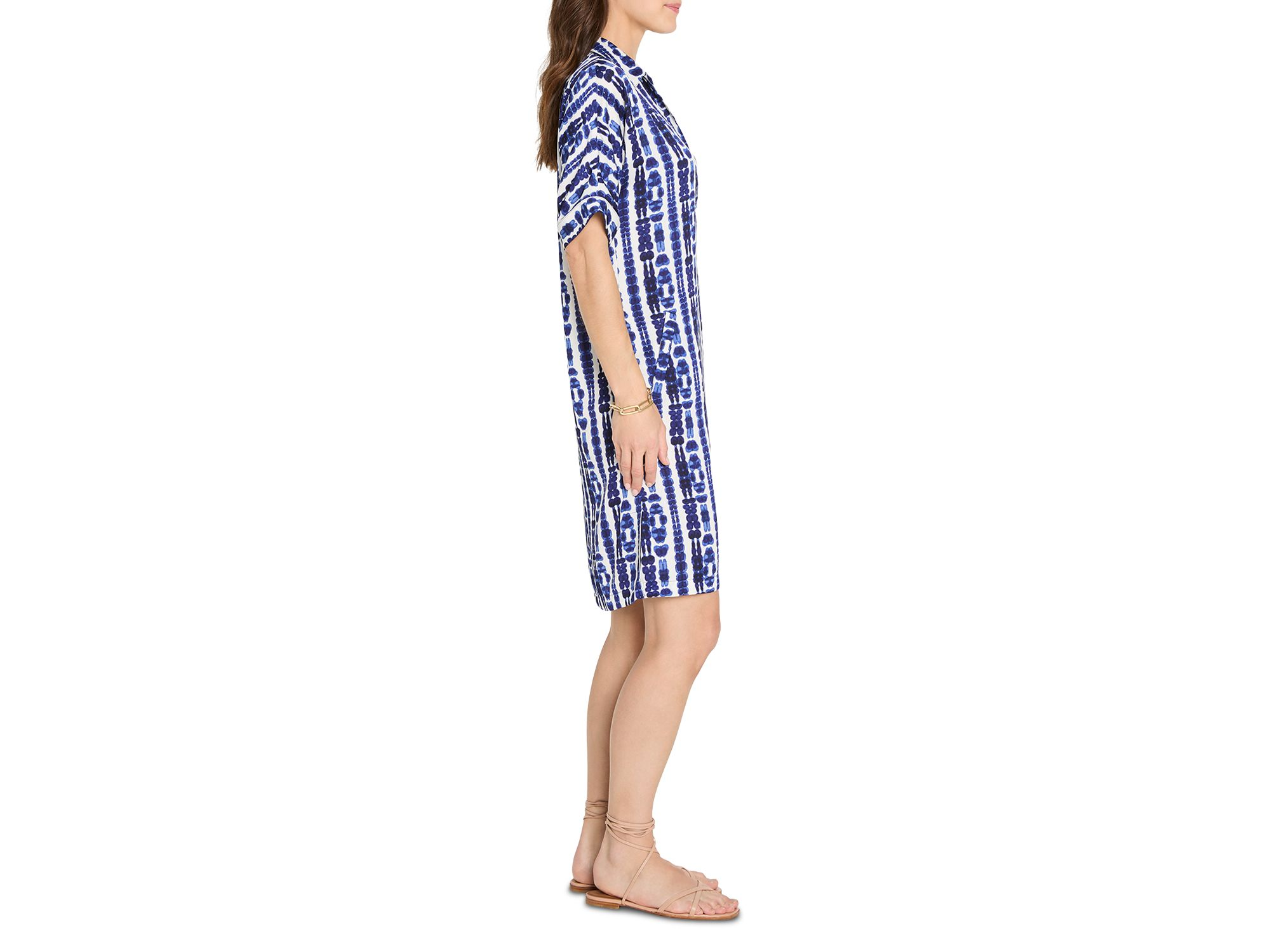 Shibori Stripe Devon Dress — Image 3