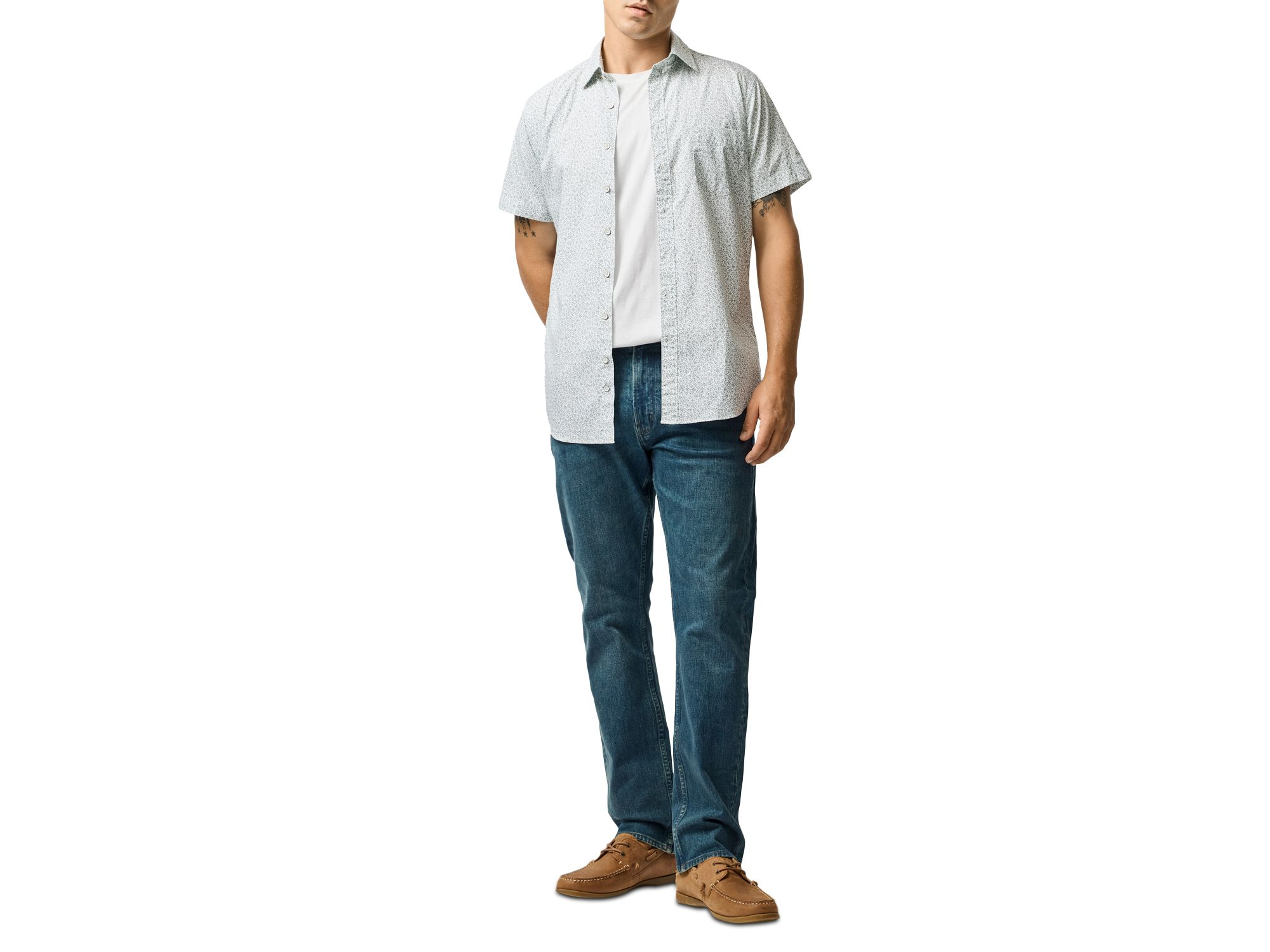 Slim Fit Mathesons Bay Short Sleeve Shirt — Image 5