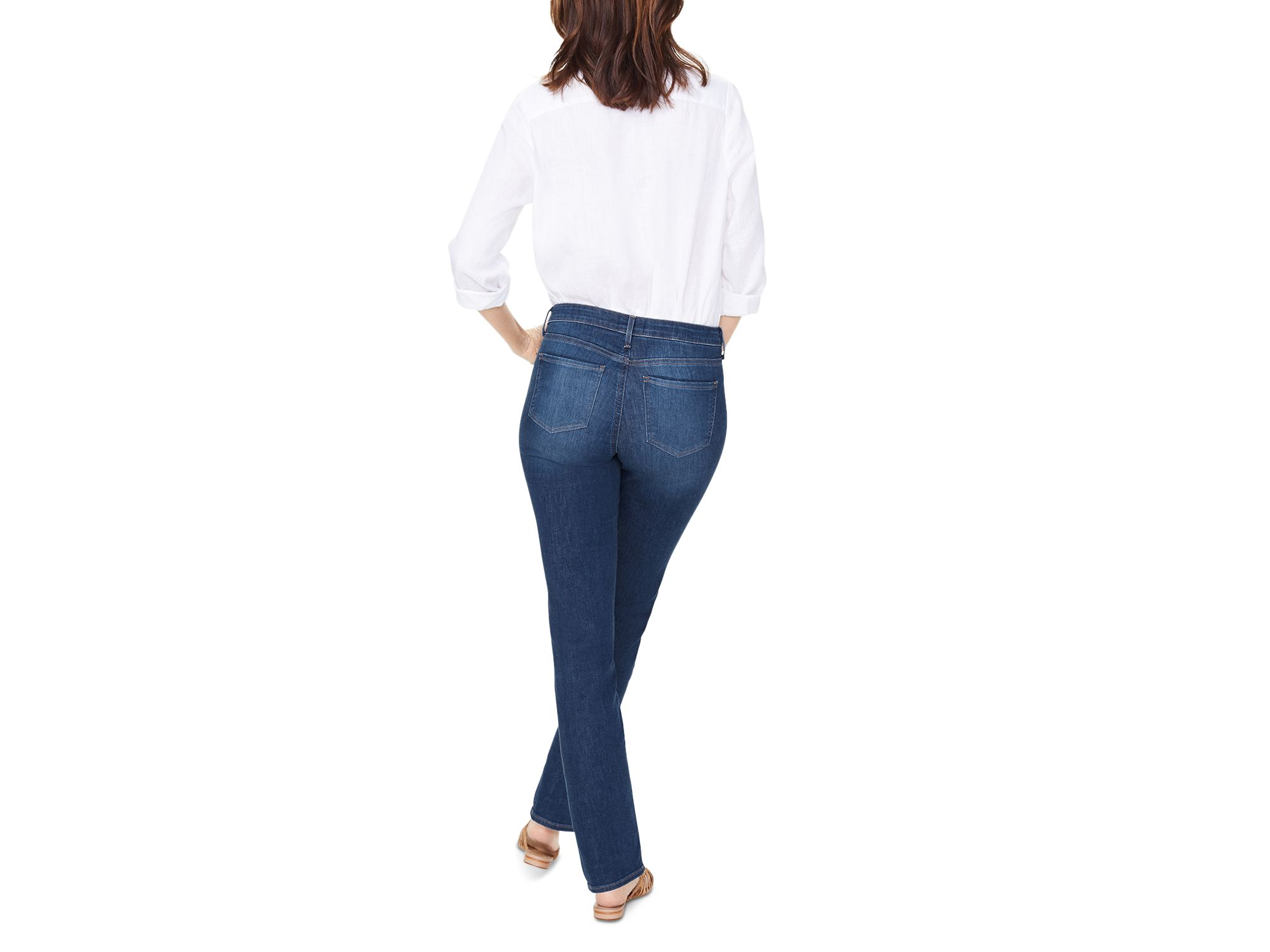 Petite Sheri High Rise Slim Leg Jeans in Quinn — Image 6