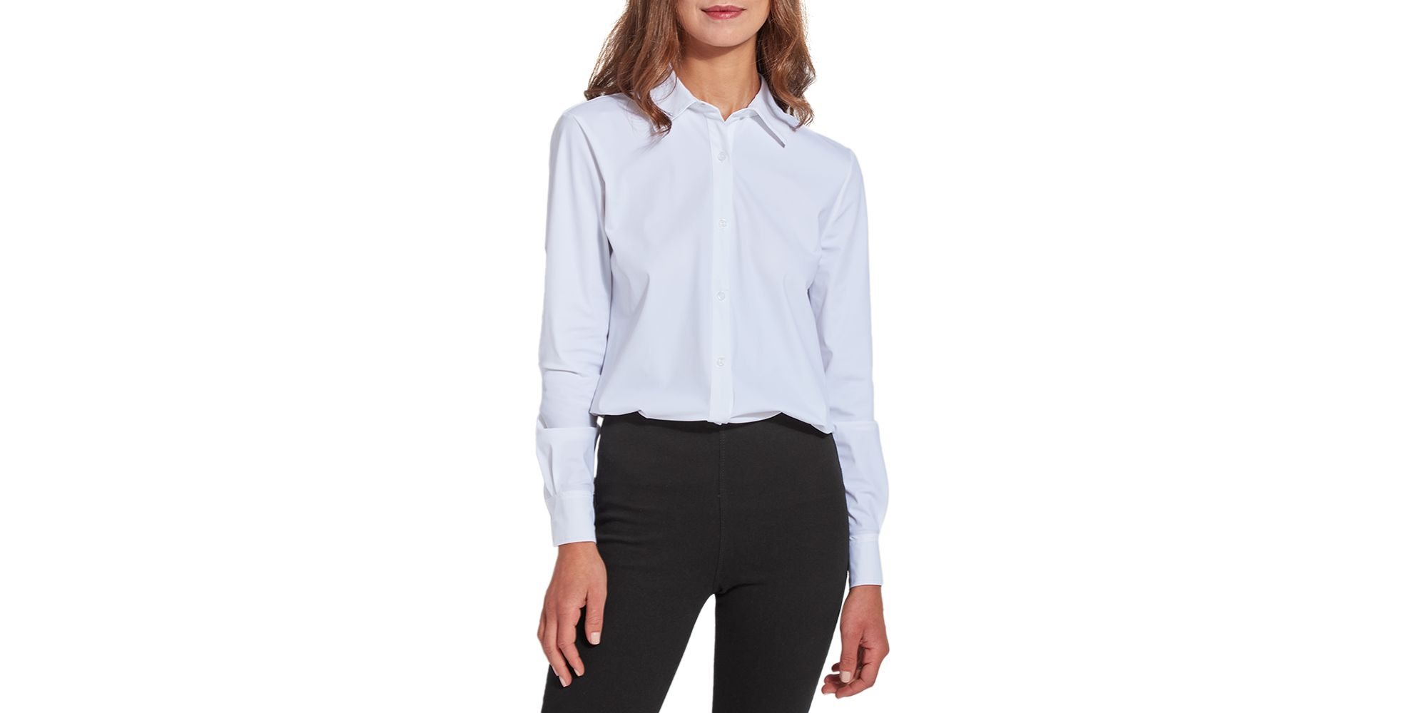 Connie Slim Button-Up Shirt — Image 3
